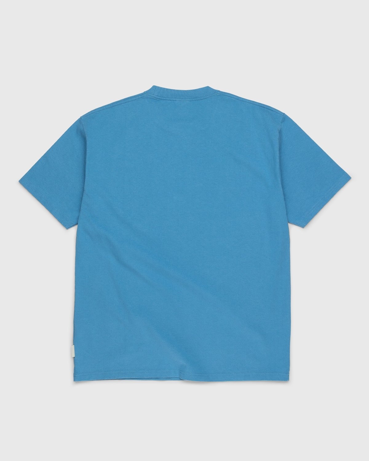 Highsnobiety – Logo T-Shirt Blue - Tops - Blue - Image 2