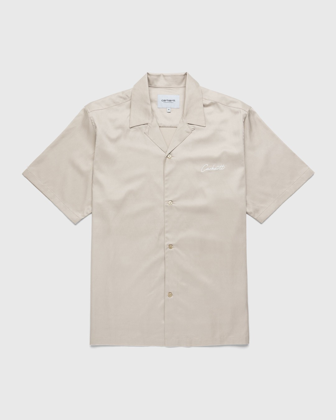 Carhartt WIP – Delray Shirt Wall/Wax - Shirts - Beige - Image 1