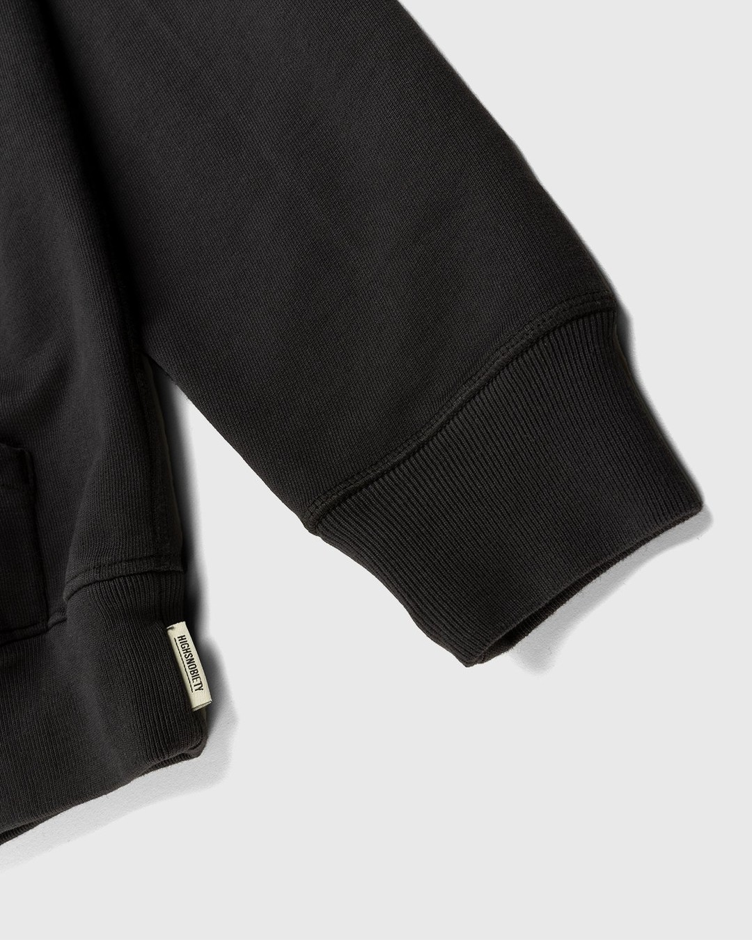 Highsnobiety – Logo Hoodie Black - Sweats - Black - Image 4