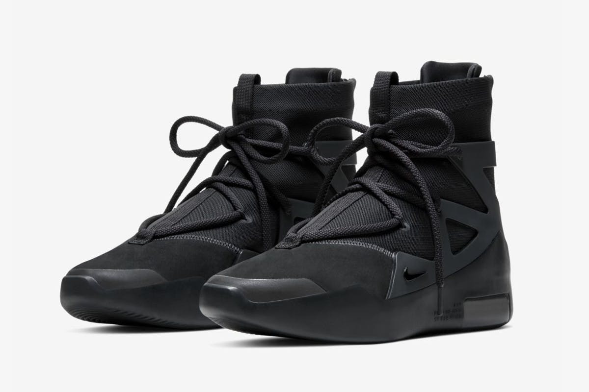 Fear of God x Nike Air of 1 "Triple Black": Where Buy