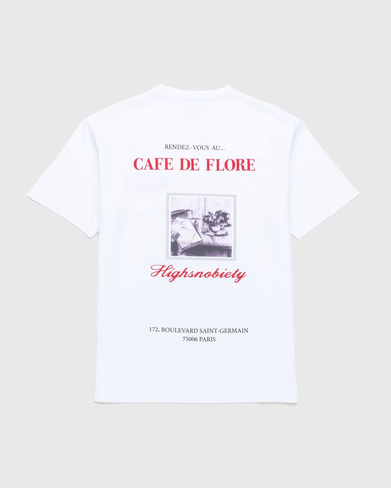 Café de Flore x Highsnobiety – Short Sleeve T-Shirt White