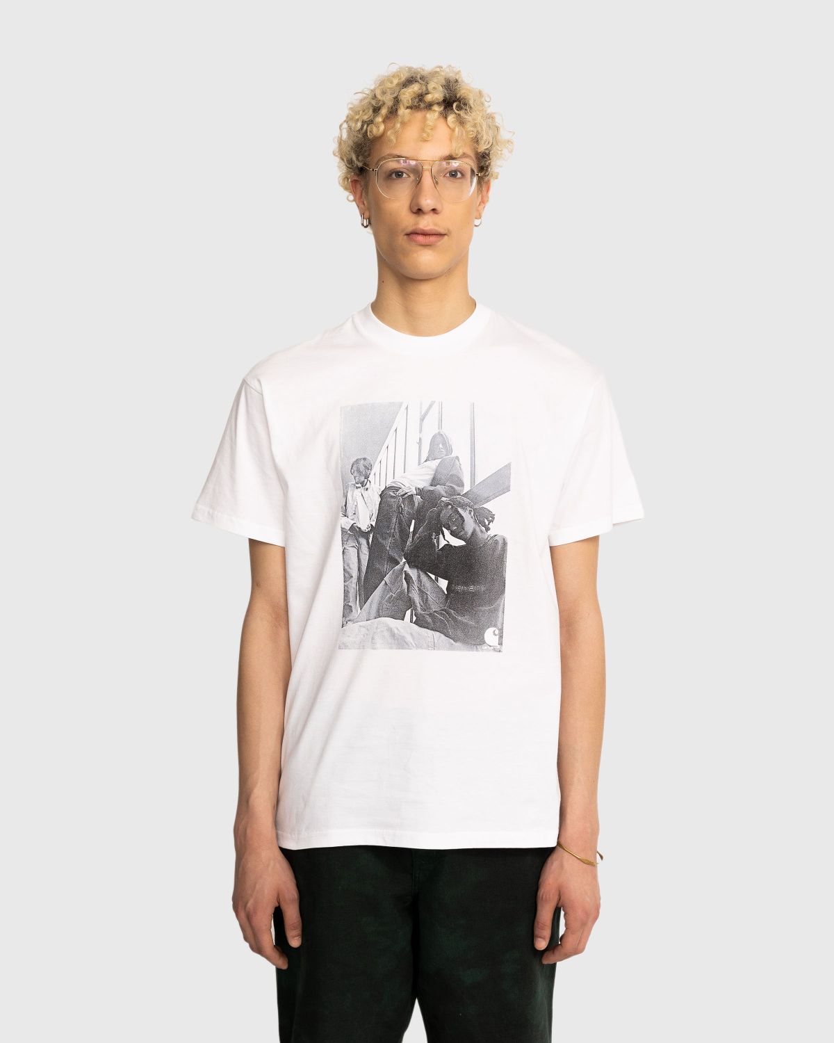 Carhartt WIP – Archive Girl T-Shirt White - Tops - White - Image 2