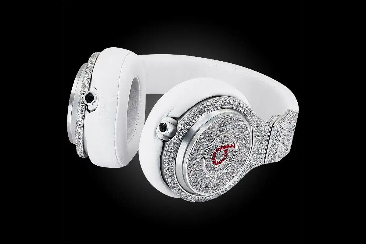 Diamond and Ruby Beats Pro Headphones