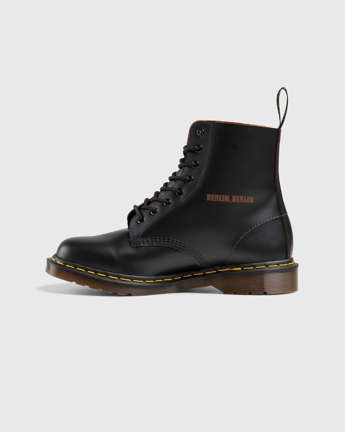 Dr. Martens x Highsnobiety – 1460 Vintage BERLIN, BERLIN 3 Black - Laced Up Boots - Black - Image 2
