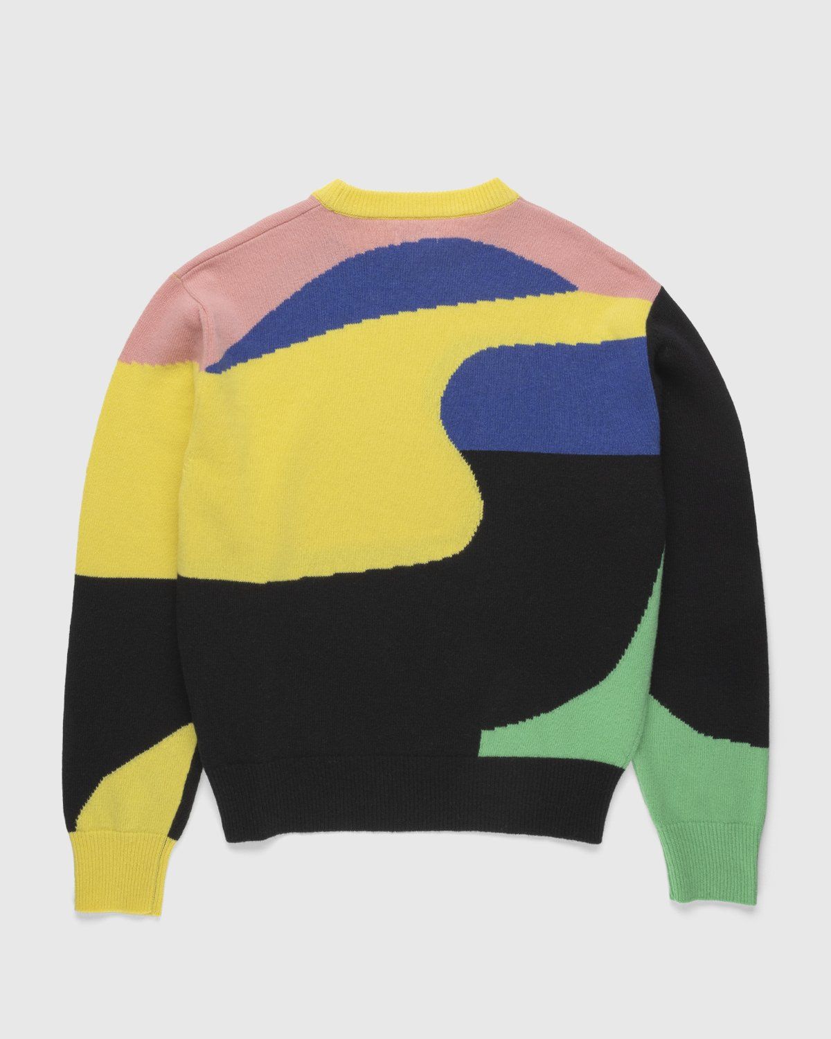 Honey Fucking Dijon x Eli Avaf – Crewneck Knitted Sweater - Knitwear - Multi - Image 2
