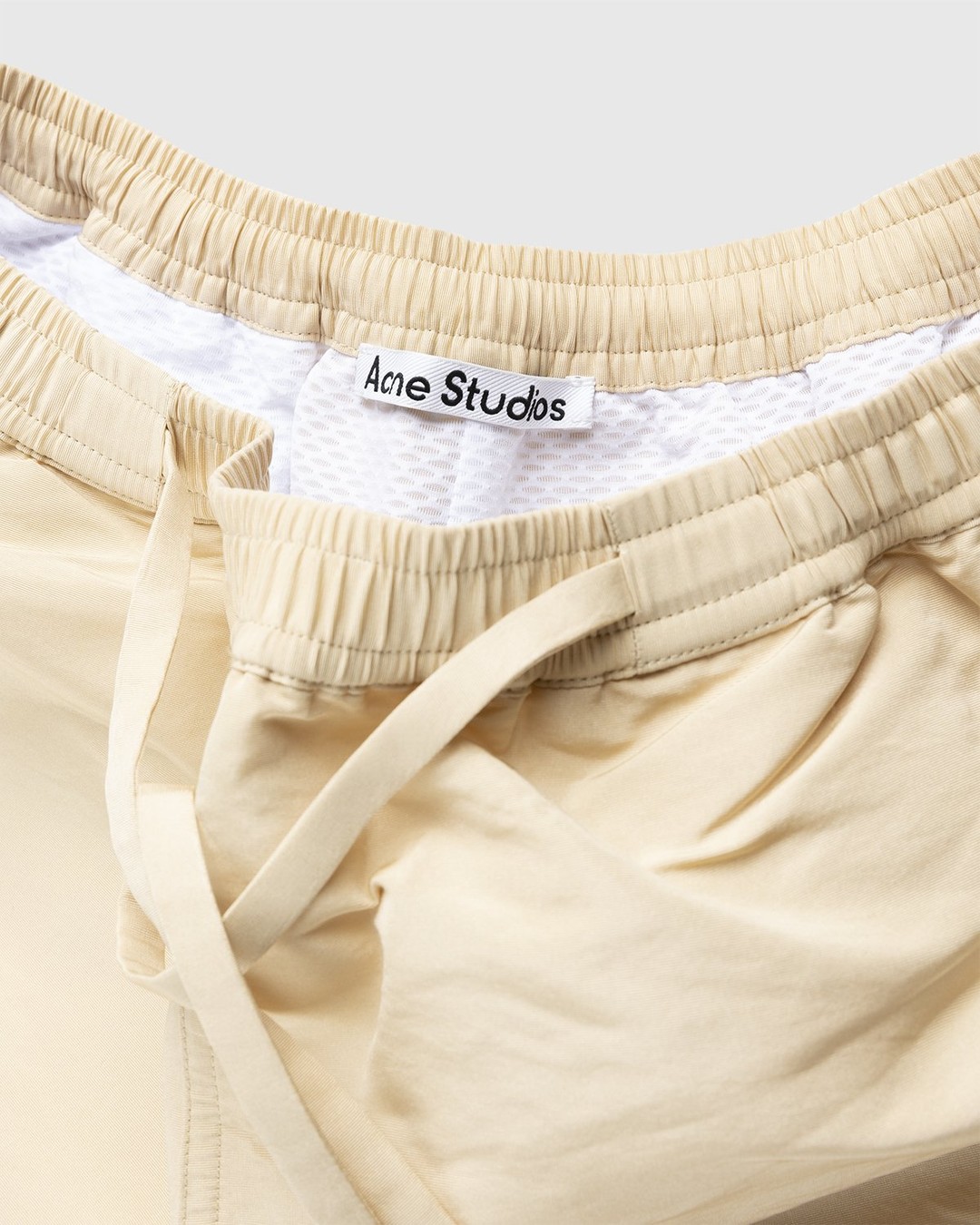 Acne Studios – Taffeta Shorts Sand Beige - Shorts - Beige - Image 5