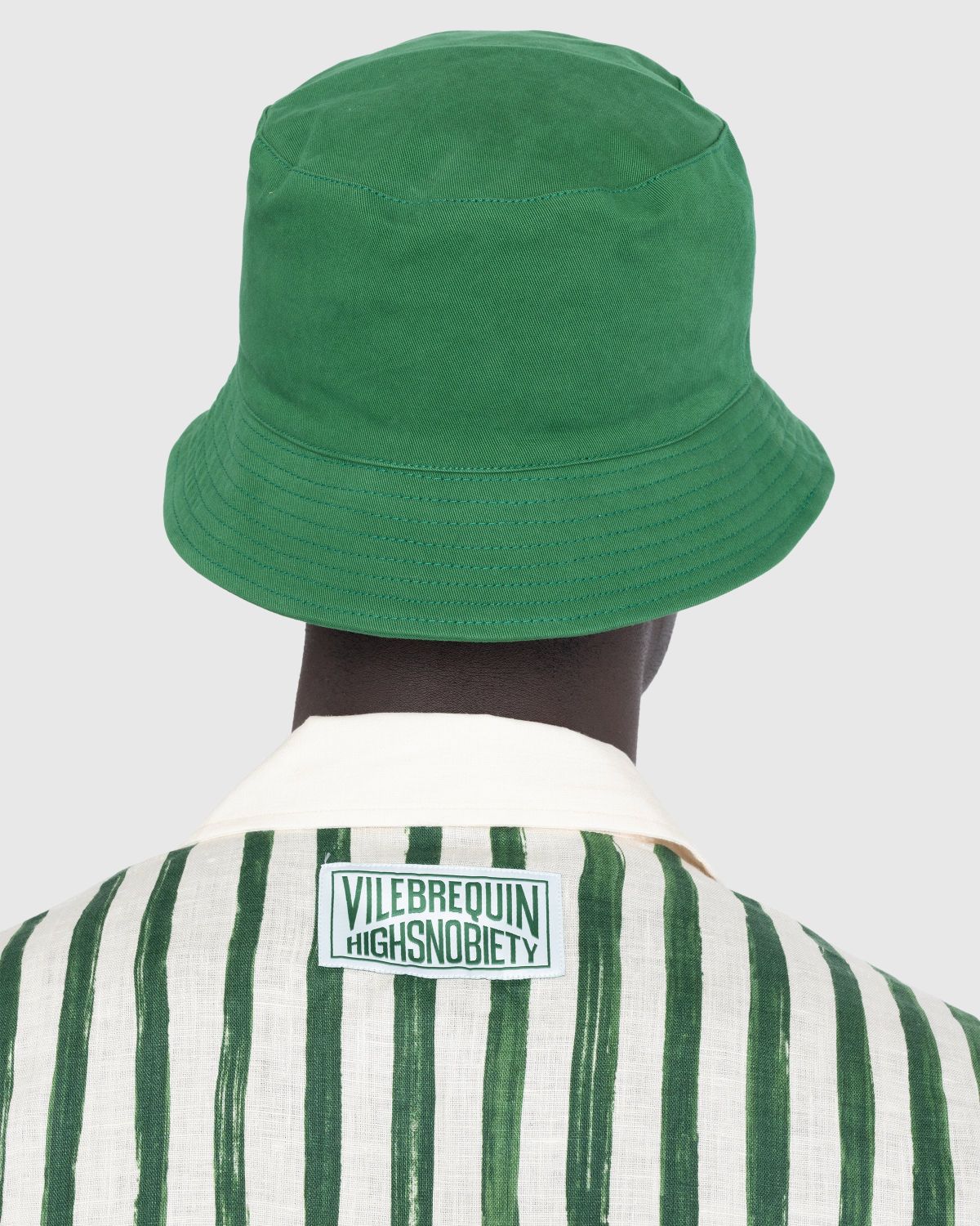 Vilebrequin x Highsnobiety – Bucket Hat Green  - Hats - Green - Image 3