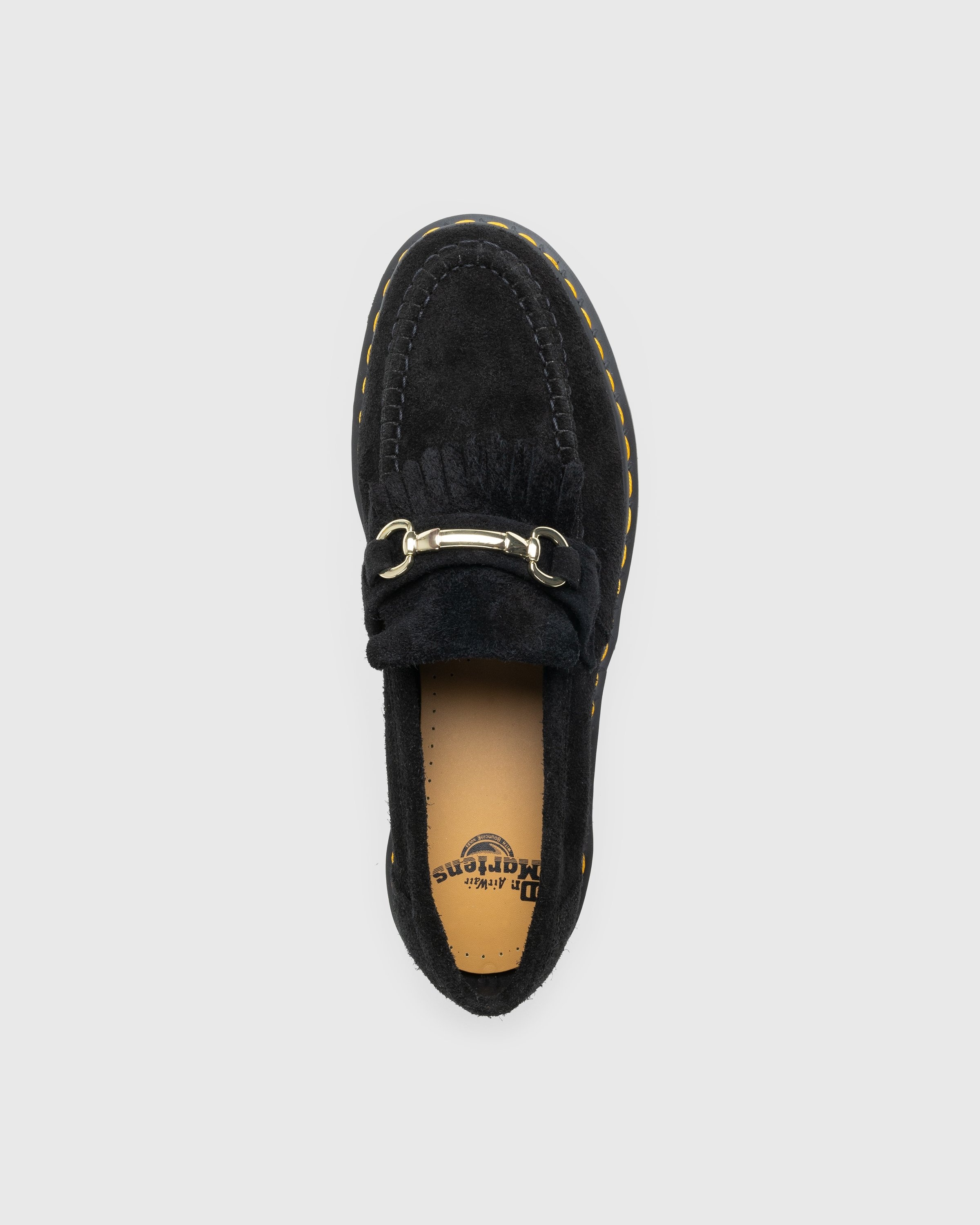 Dr. Martens – Adrian Snaffle Suede Loafers Black Desert Oasis Suede Gum Oil - Shoes - Black - Image 5