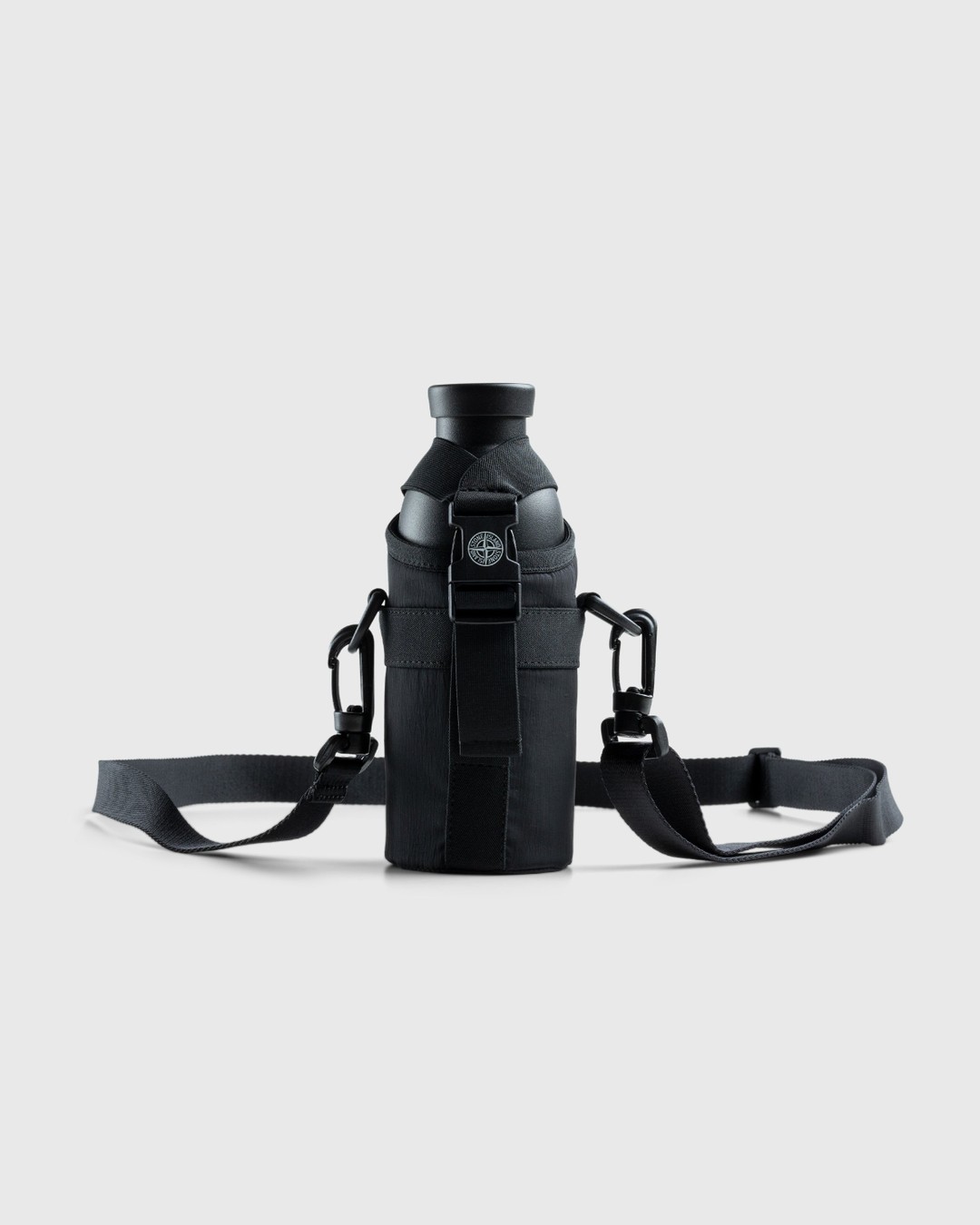 Stone Island – Flask Bag With Bottle Black - Bottles & Bowls - Black - Image 1