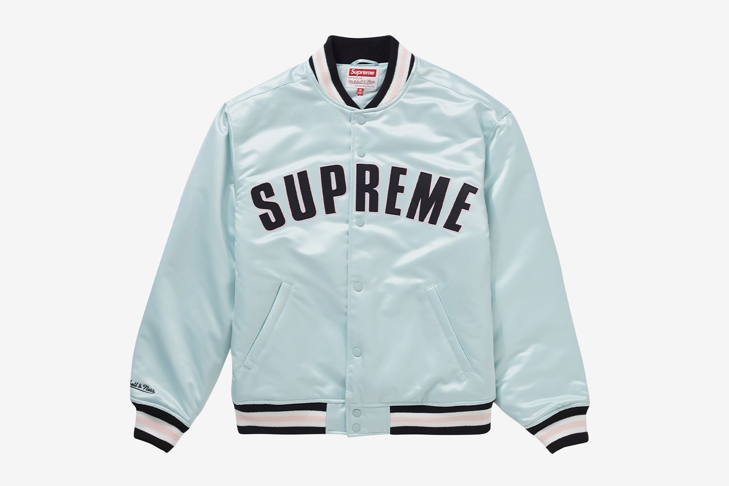 Mitchell & Ness Satin Varsity Jacket