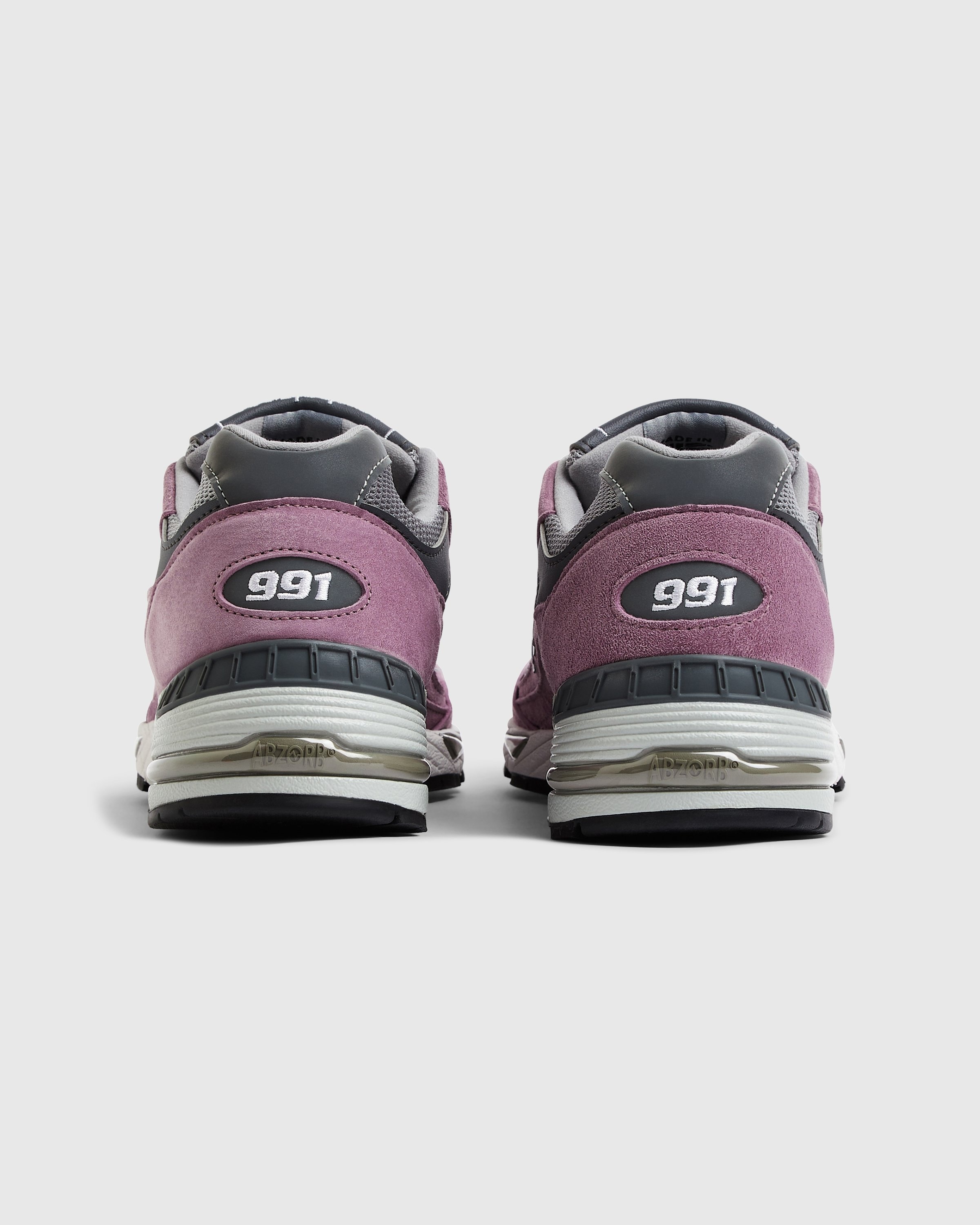 New Balance – M 991 PGG Pink/Grey - Sneakers - Pink - Image 4