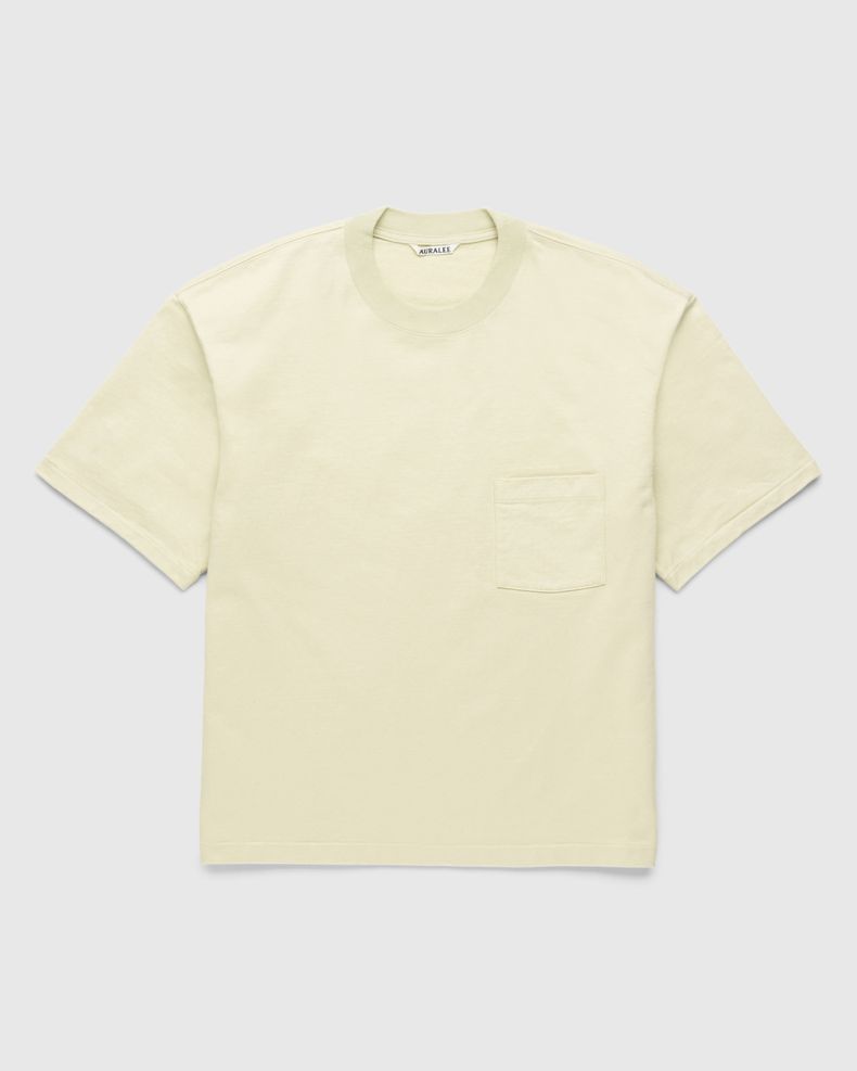 Auralee – Stand-Up Tee Green