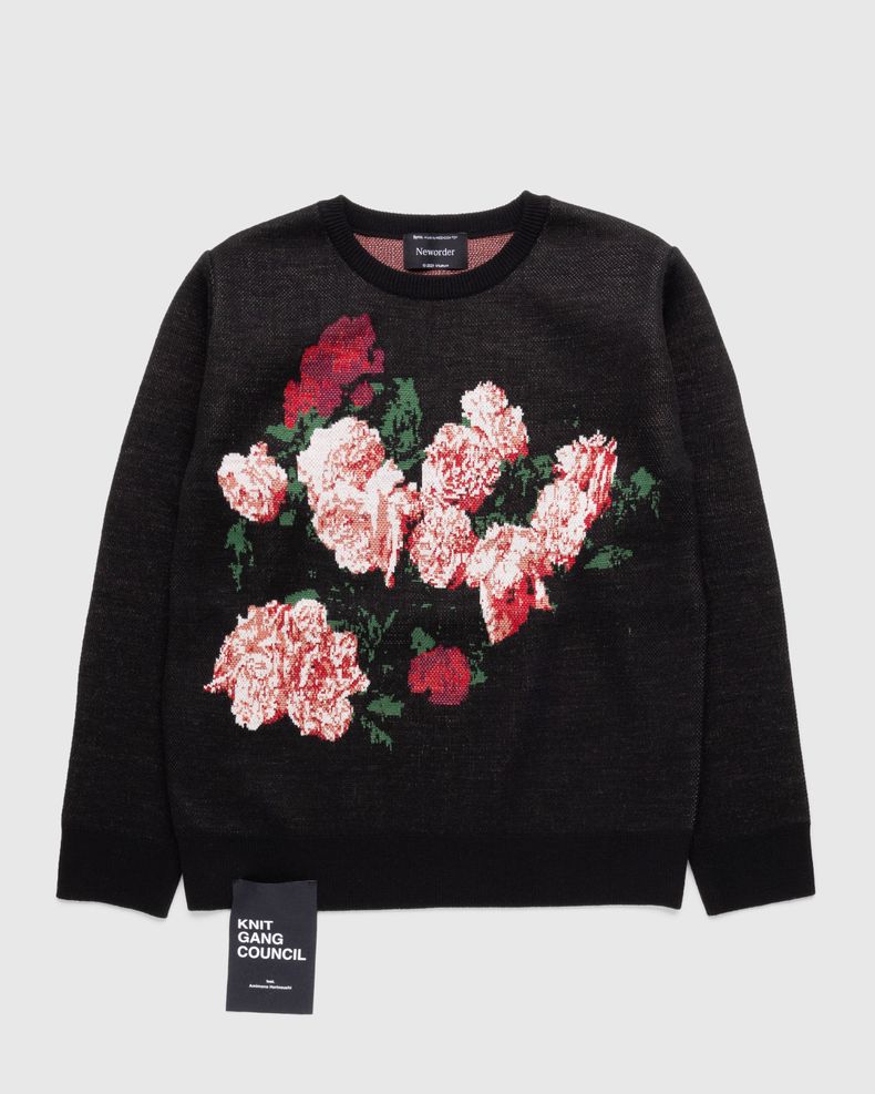 New Order Power, Corruption & Lies Crewneck Black