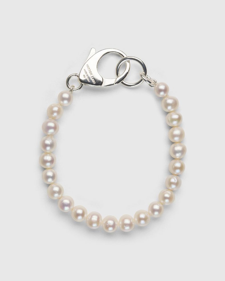 Hatton Labs – Classic Freshwater Pearl Bracelet White