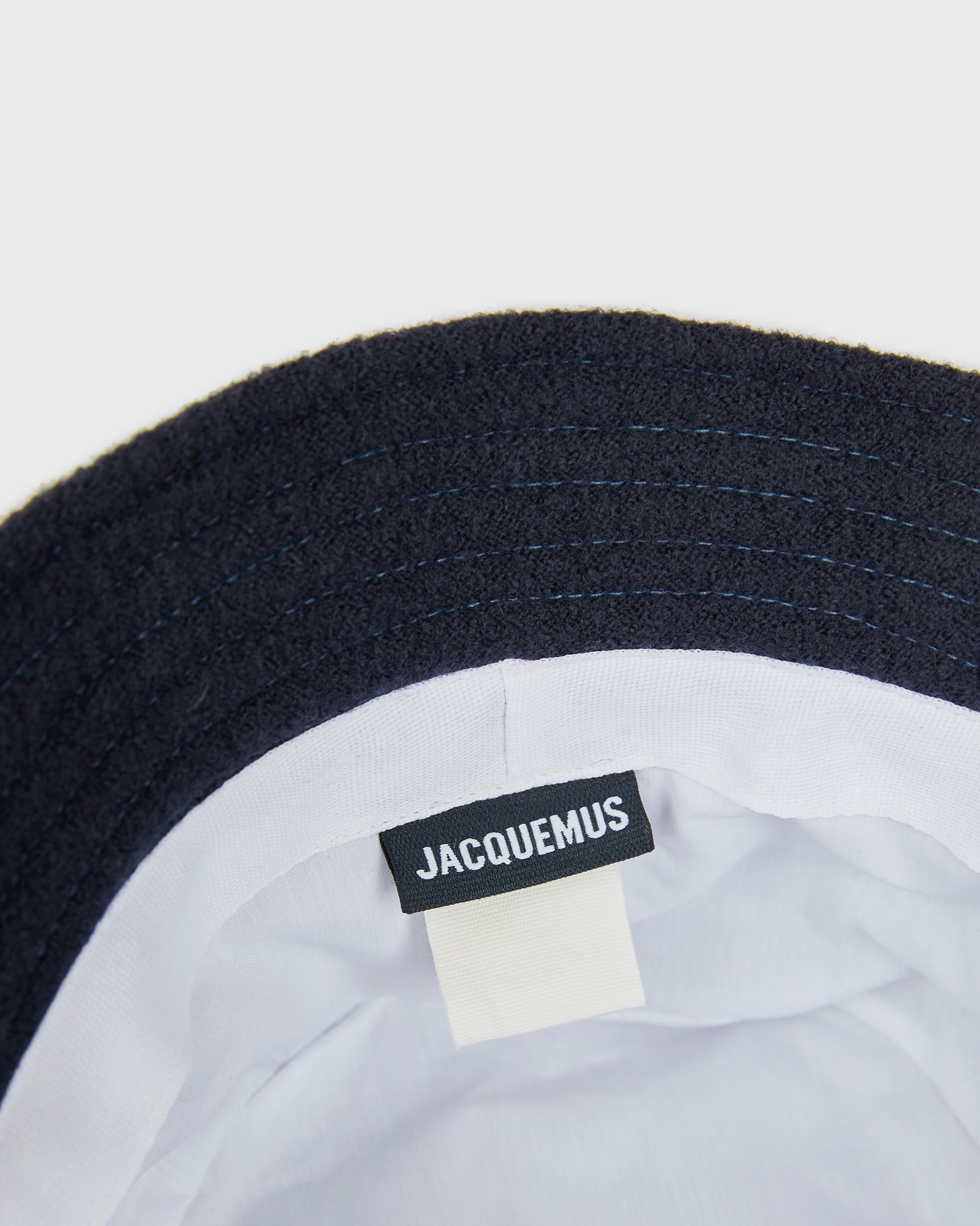 JACQUEMUS – Le Bob Jacquemus Dark Navy - Hats - Blue - Image 3