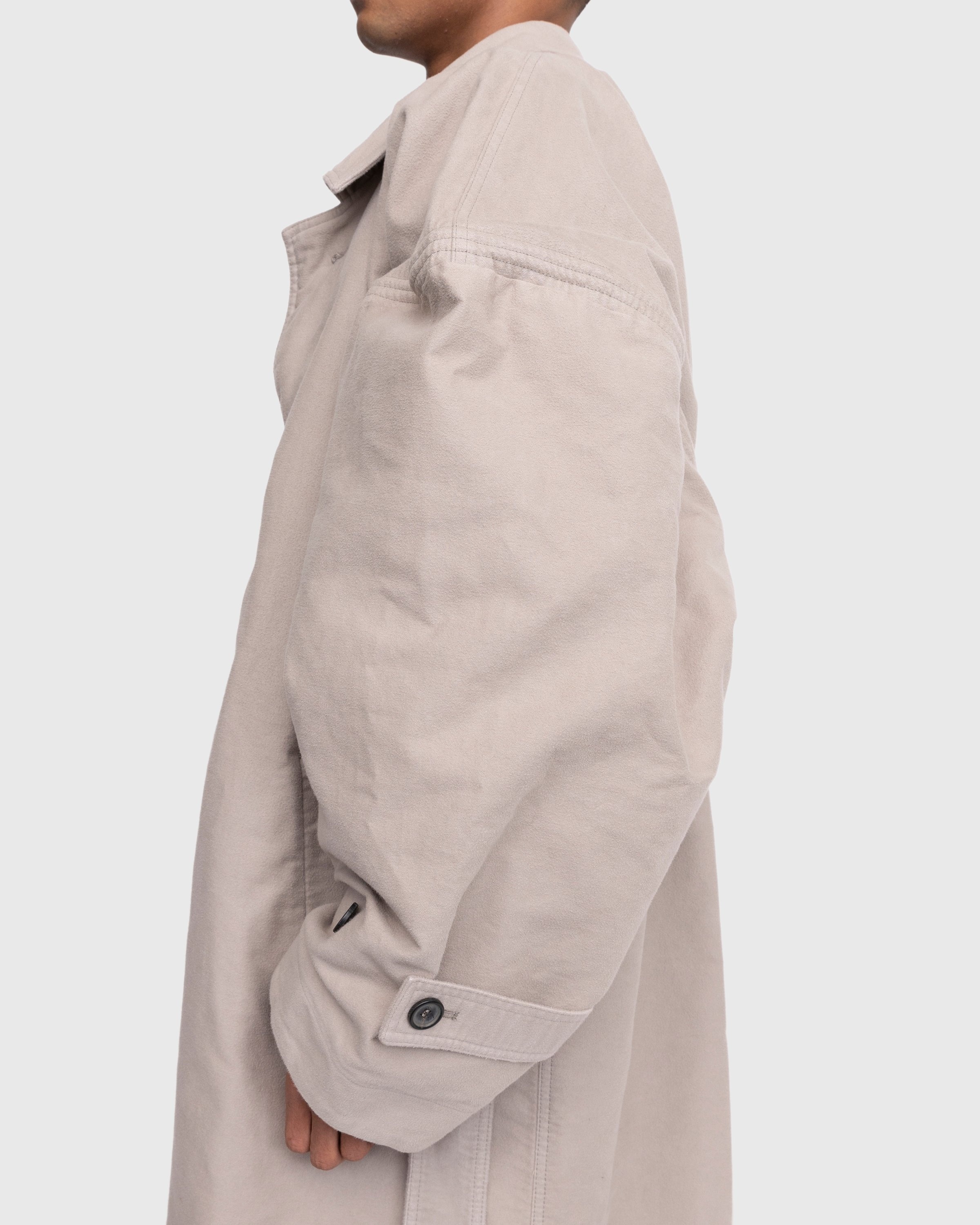 Y/Project – Wire Maxi Trench Coat Brown - Outerwear - Brown - Image 7