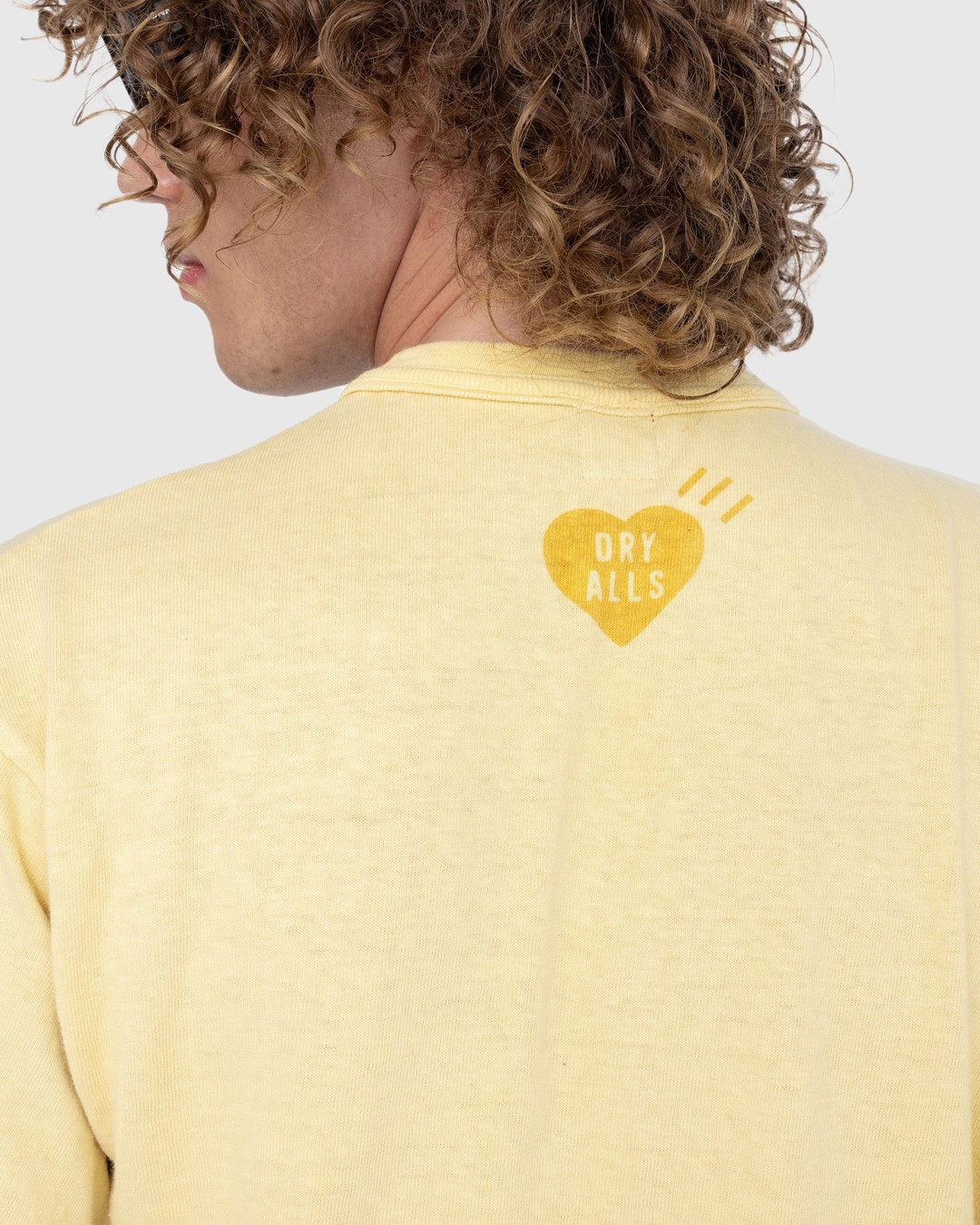 Human Made – Ningen-sei Plant Dyed T-Shirt Yellow - T-shirts - Blue - Image 4