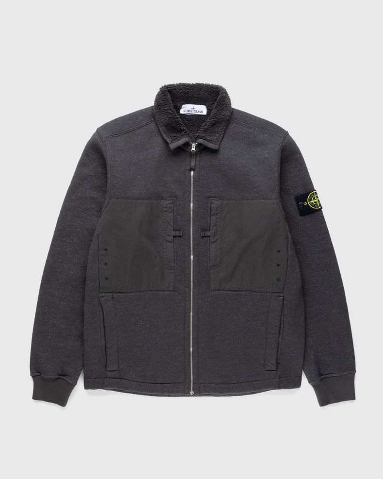 Fleece Jacket Lead Grey