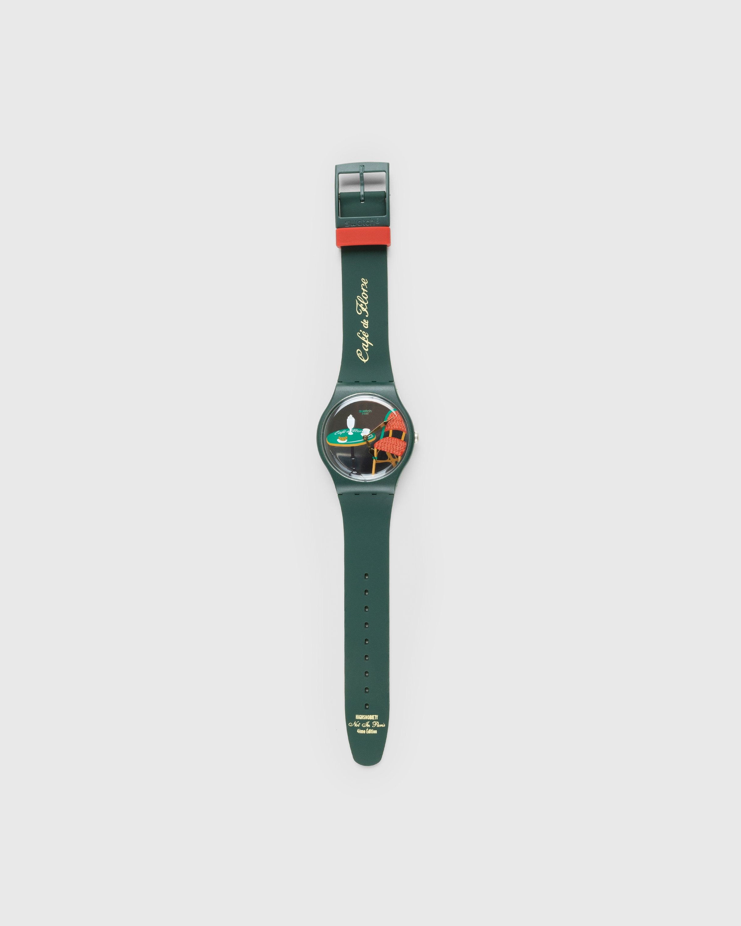 Café de Flore x Swatch x Highsnobiety – Not In Paris 4 Watch Green - Watches - Green - Image 6