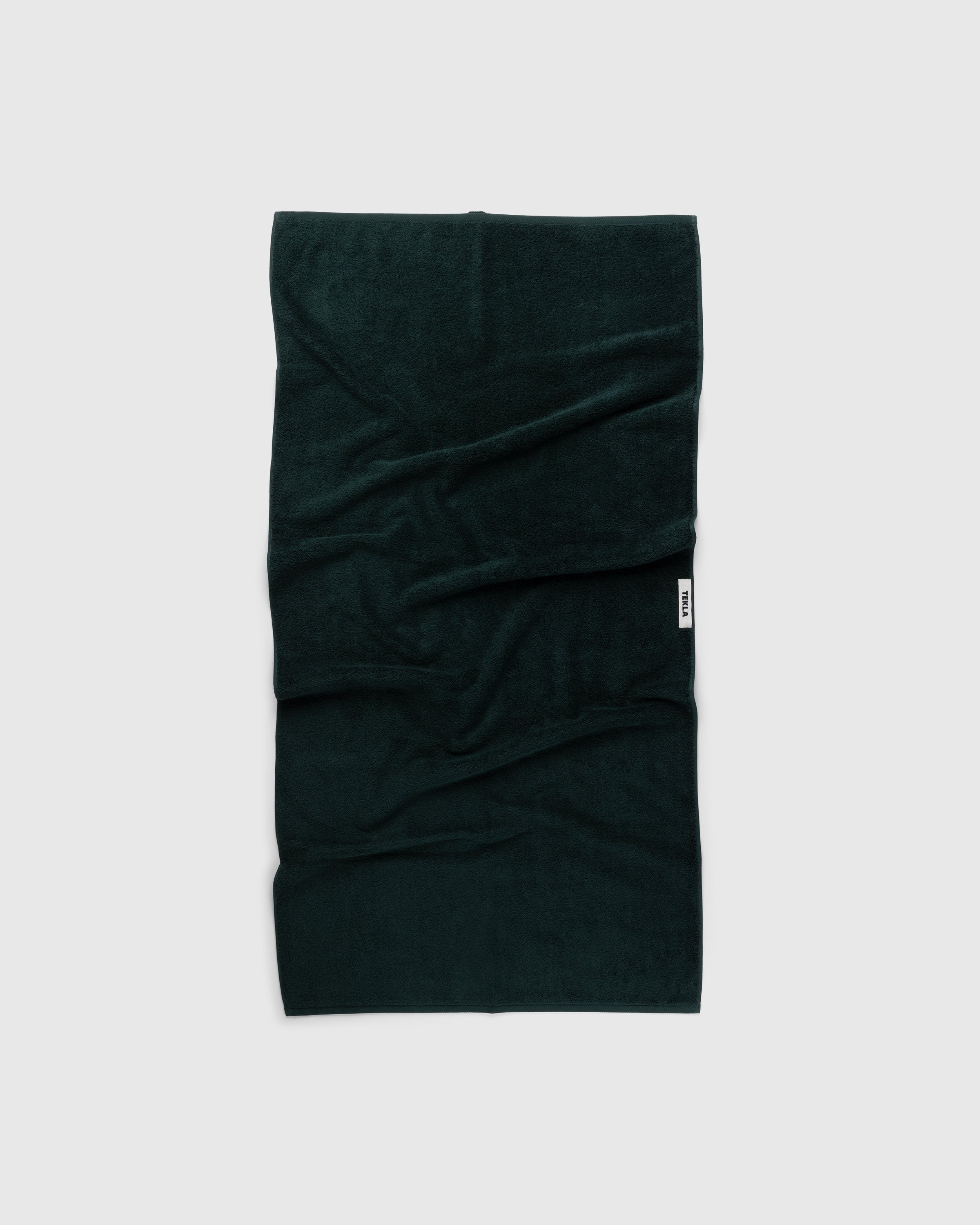 Tekla – Bath Towel Forest Green - Towels - Green - Image 1