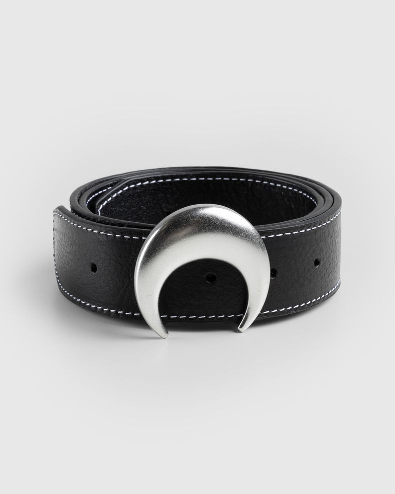 Moon 38mm Buckle Belt Black