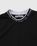Acne Studios – Logo Rib T-Shirt Black - Tops - Black - Image 3