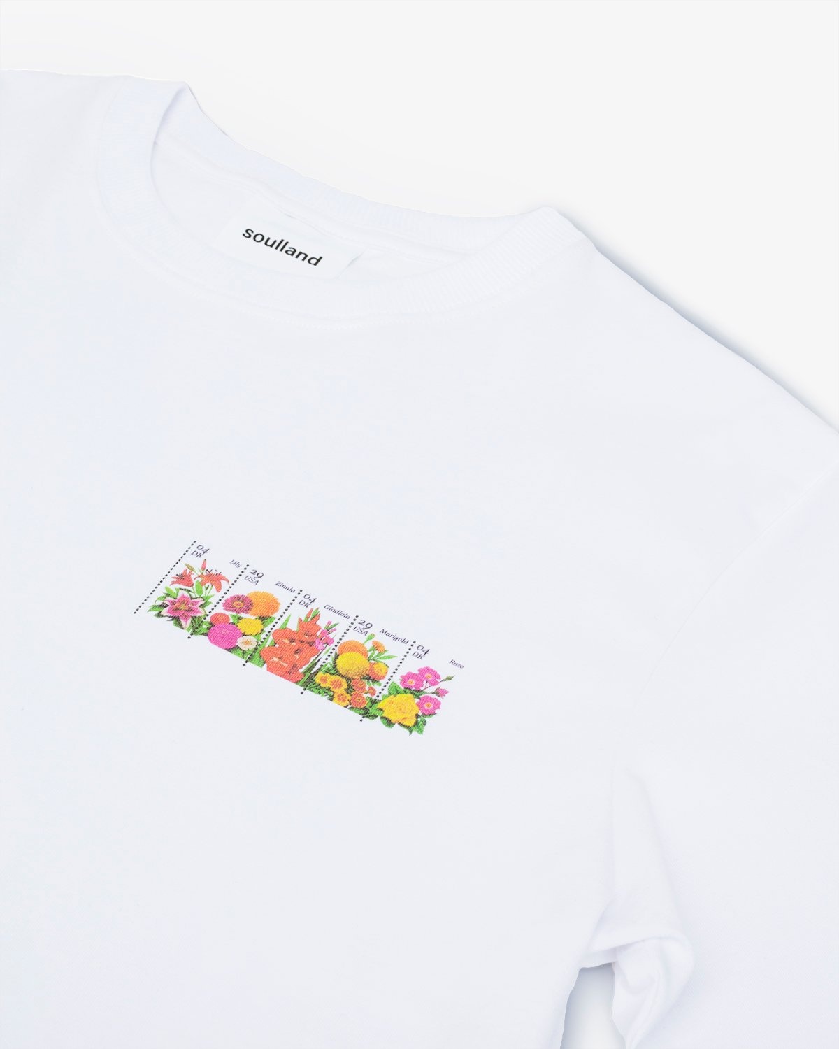 Soulland – Rossell S/S White - T-Shirts - White - Image 6
