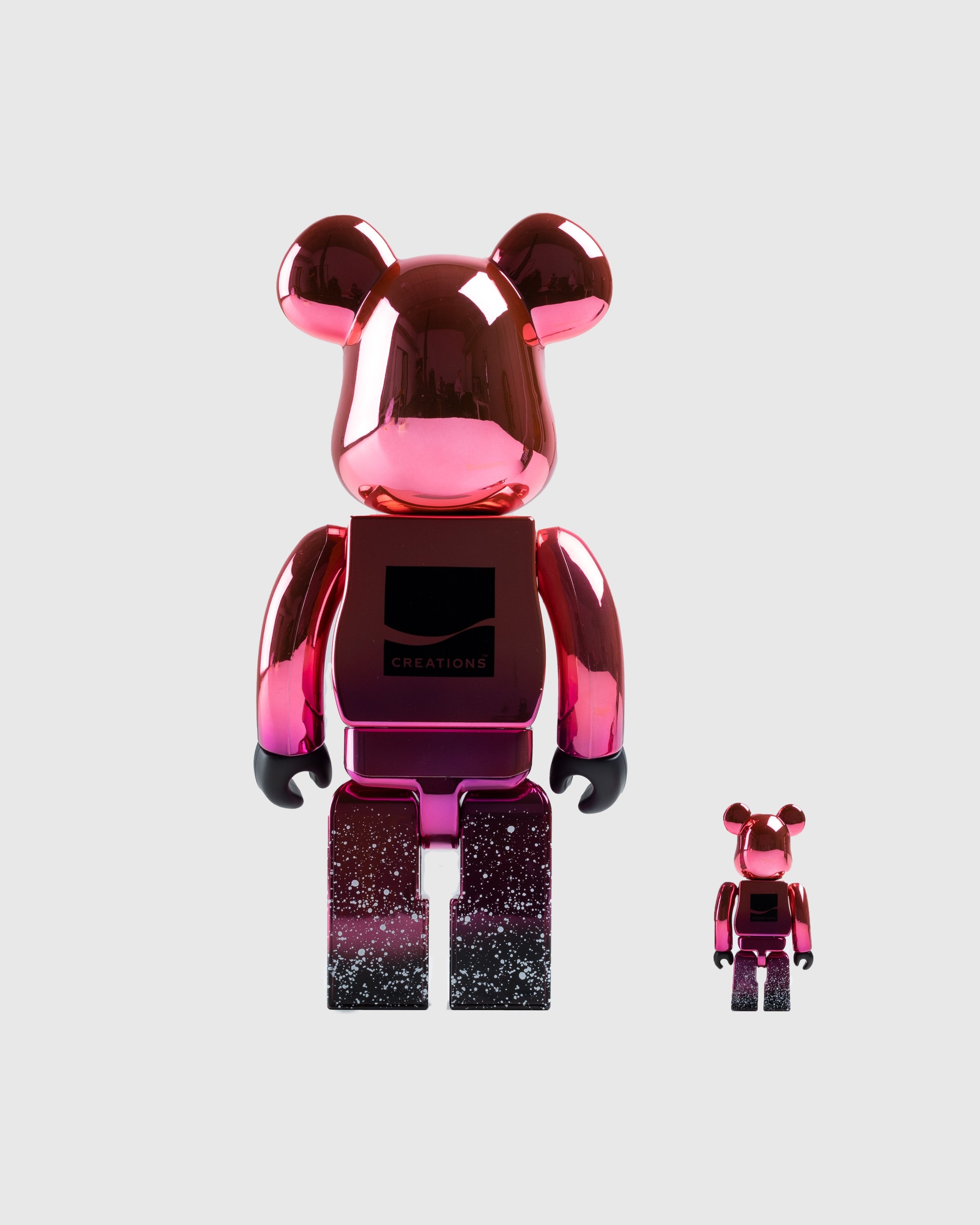 Medicom – Be@rbrick Coca-Cola Creations 100% and 400% Set Pink