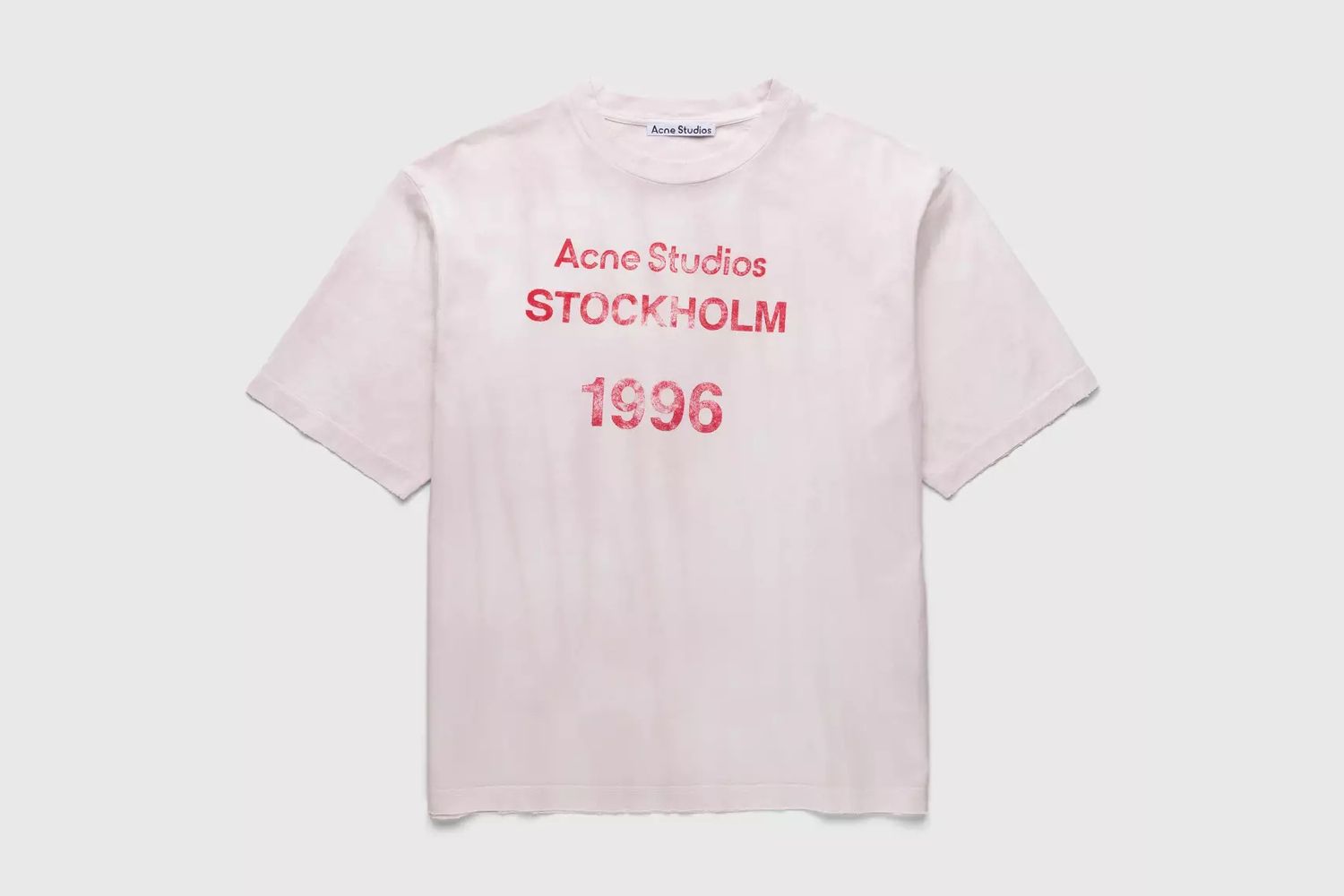 Tea Dyed Logo Stamp T-Shirt