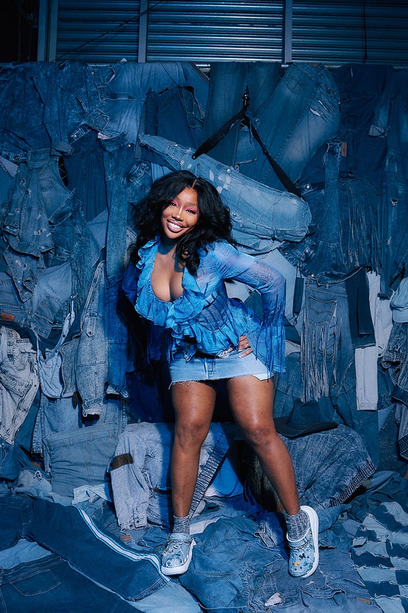 SZA's Second Crocs Collab Receives a Denim Update