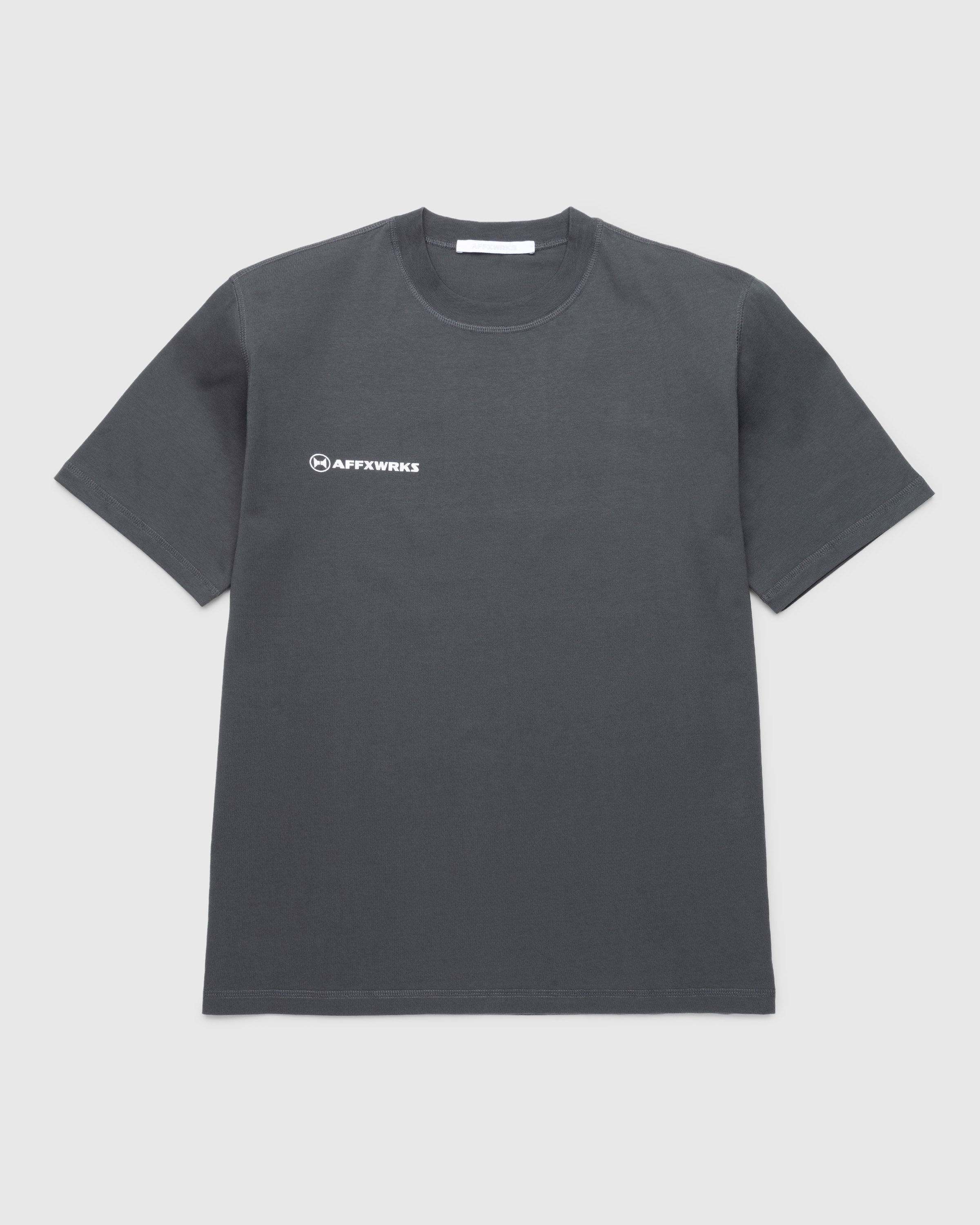 AFFXWRKS – AFFXWRKS T-Shirt Washed Black - T-shirts - Black - Image 1
