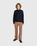 Auralee – Shetland Wool Cashmere Knit Cardigan Black - Knitwear - Black - Image 3