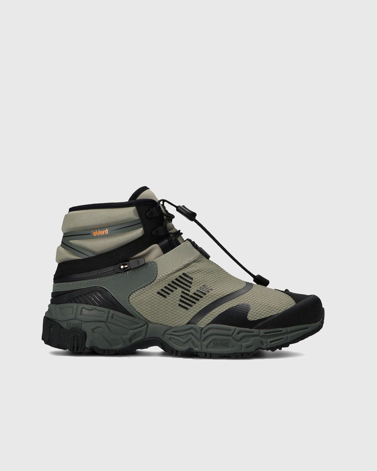 New Balance x Snow Peak – Niobium Beige/Black/Green - Hiking Boots - Green - Image 1