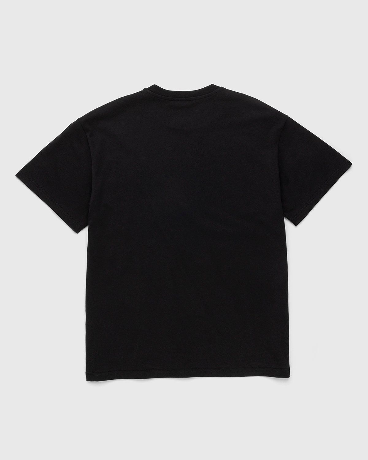 J.W. Anderson – Embroidered Strawberry JWA T-Shirt Black - Tops - Black - Image 2