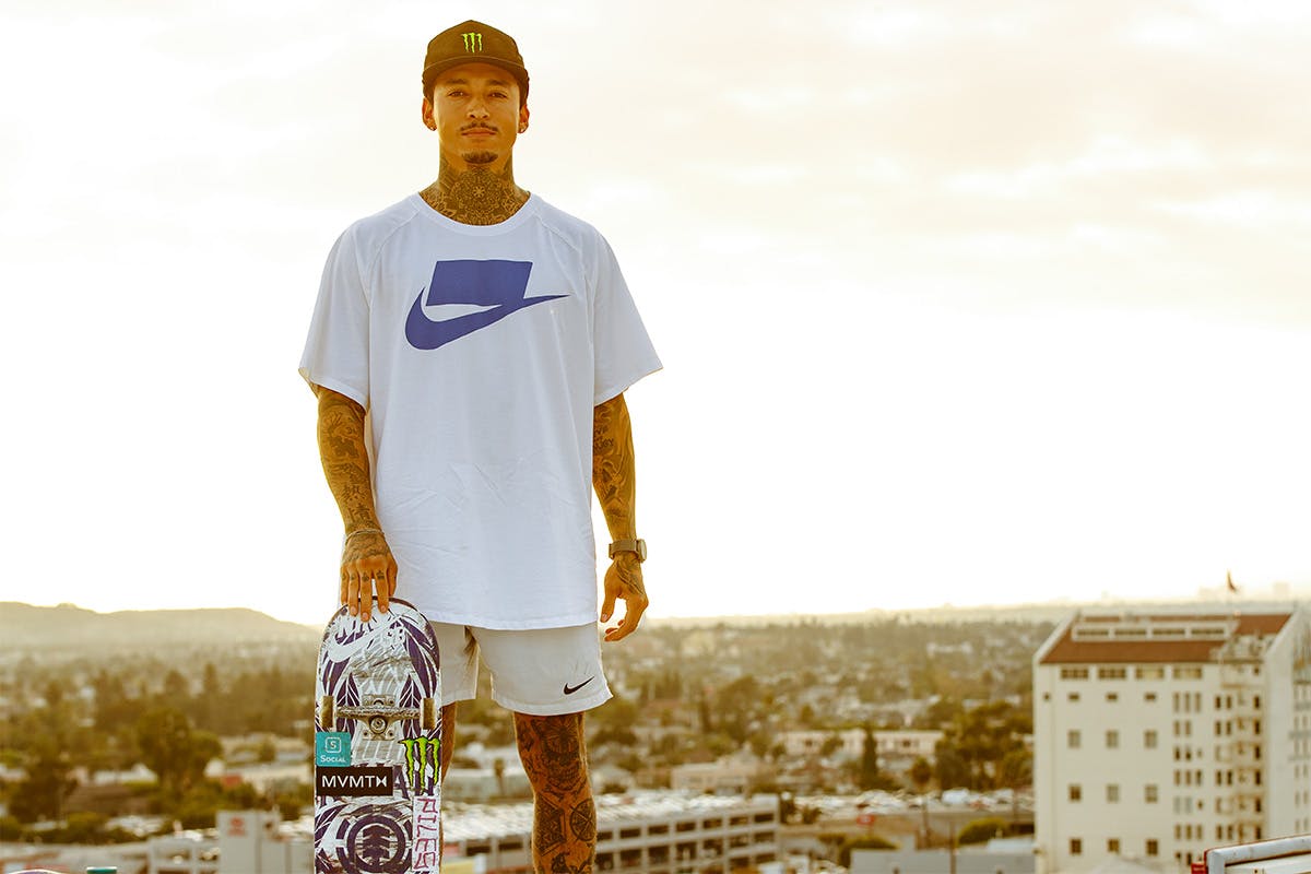 ProSkater Nyjah Huston Links with MVMT on His First Watch Collaboration