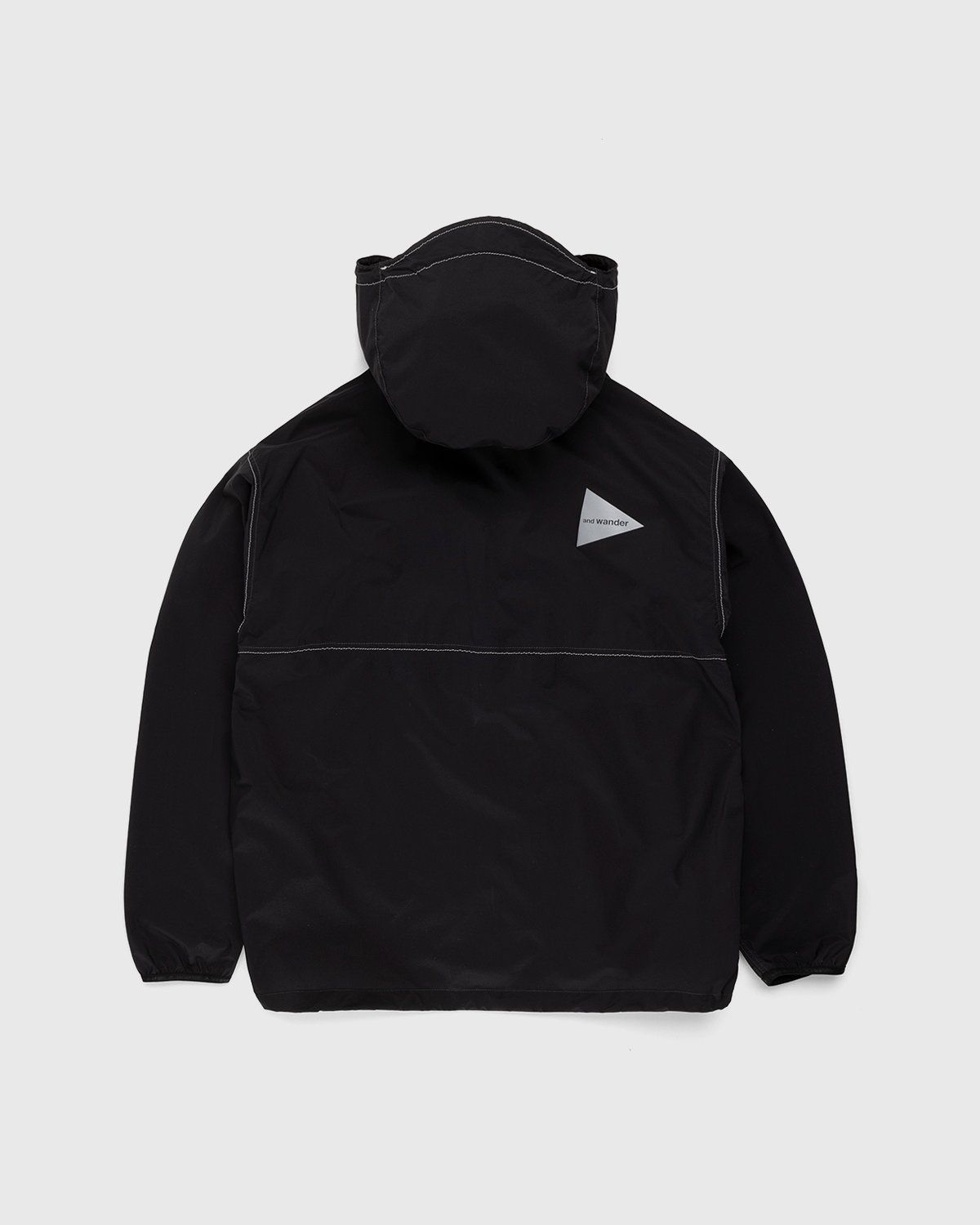 And Wander – Pertex Wind Jacket Black - Outerwear - Black - Image 2