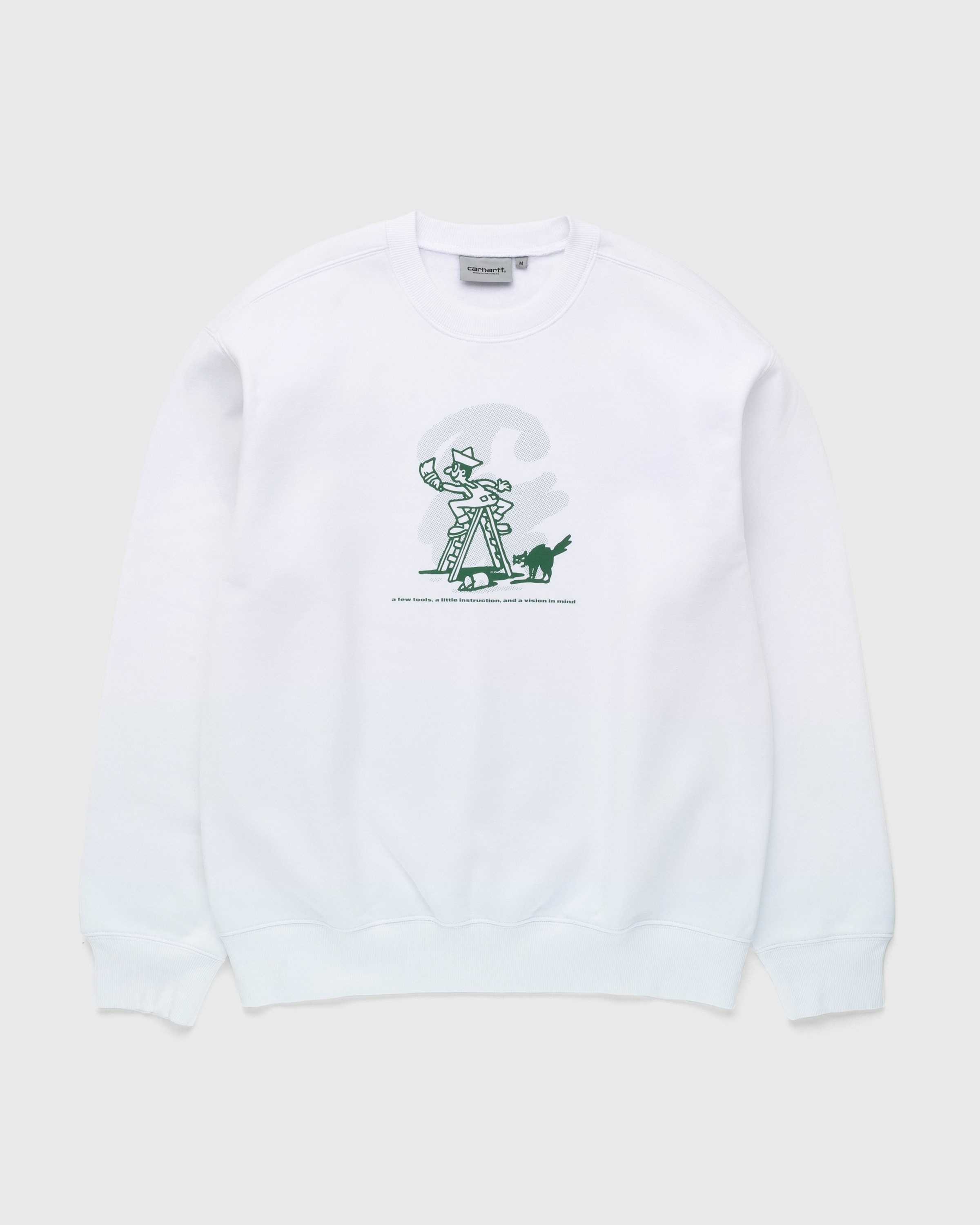 Carhartt hotsell sweatshirt white