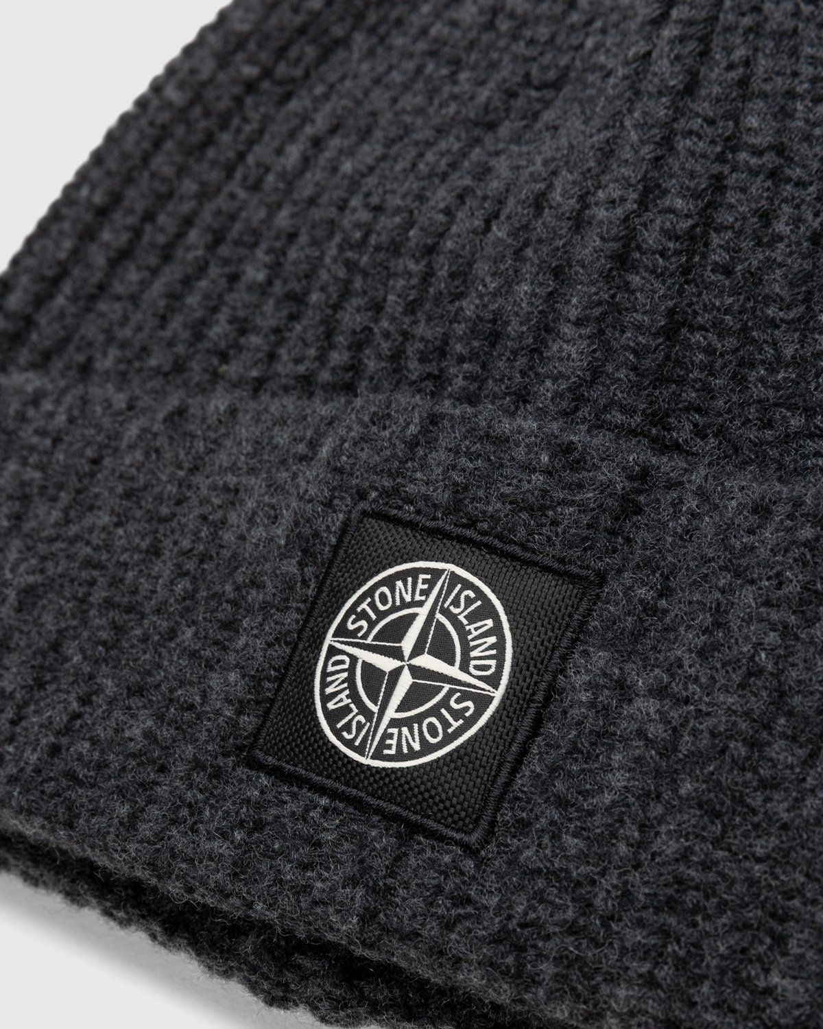 Stone Island – Beanie Grey - Hats - Grey - Image 3