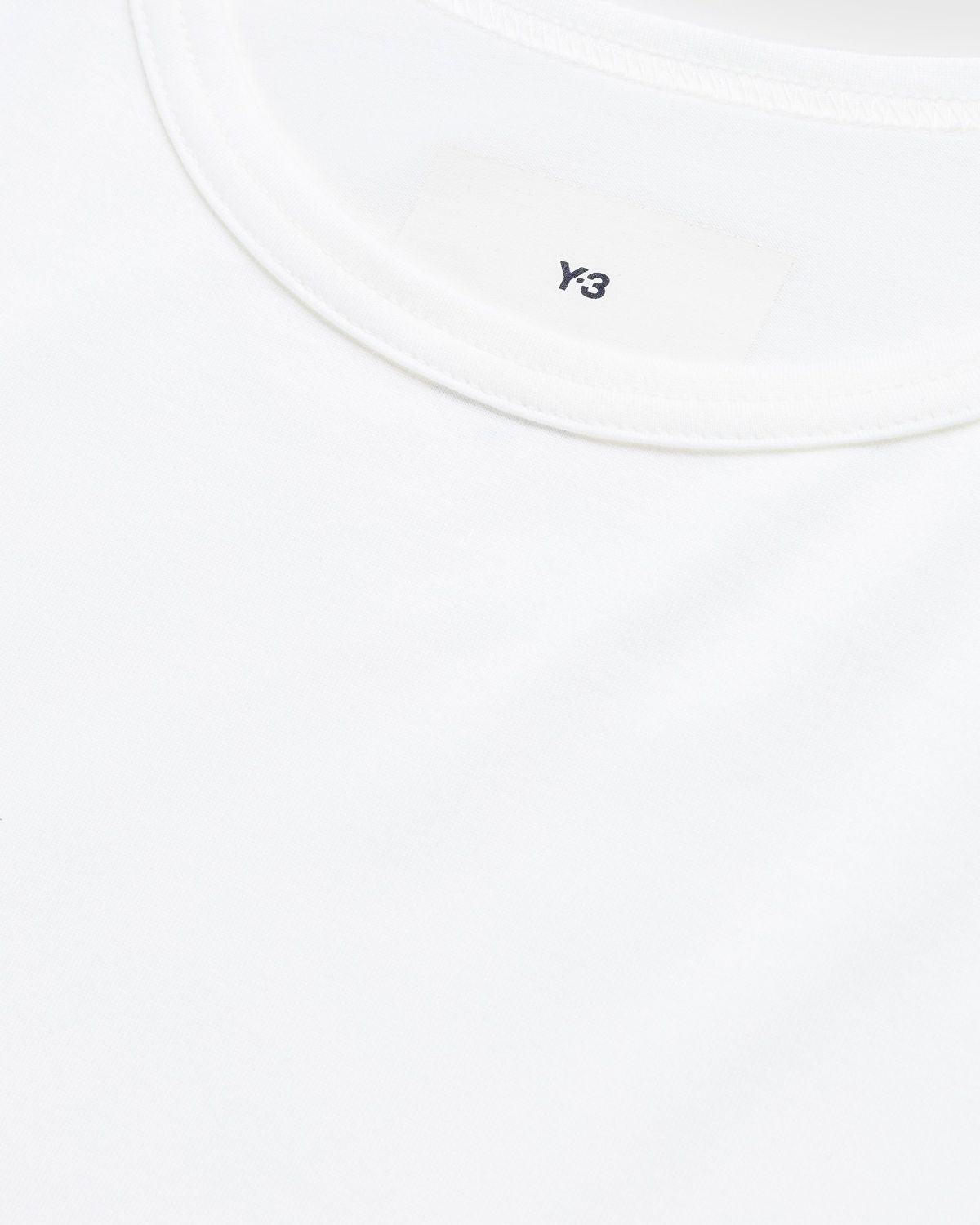 Y-3 – Boxy Cotton T-Shirt Off White - Tops - White - Image 5