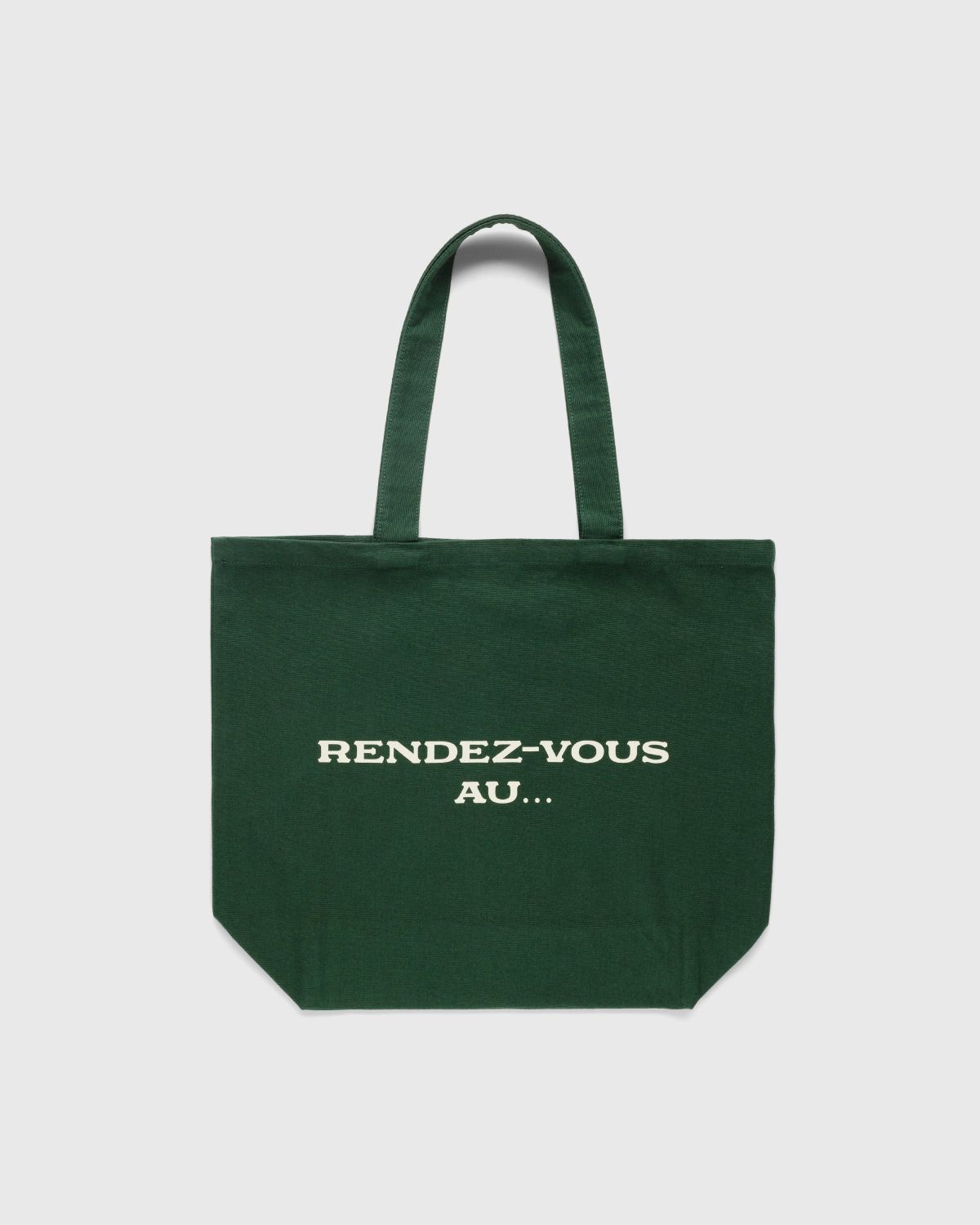 Café de Flore x Highsnobiety – Not In Paris 4 Rendez-vous Au Tote Bag Green - Bags - Green - Image 2