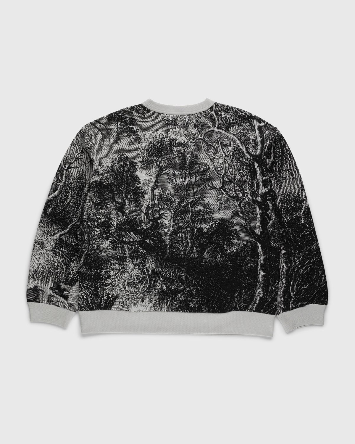 Dries van Noten – Hax Graphic Crewneck Cement - Sweats - Grey - Image 2