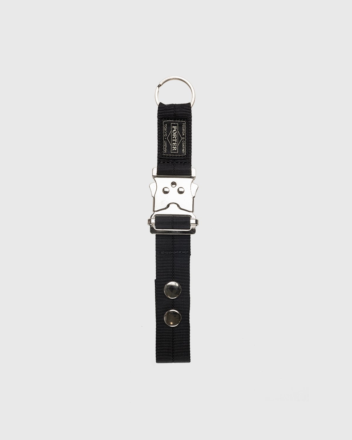 Porter-Yoshida & Co. – Joint Key Holder Black - Keychains - Black - Image 1