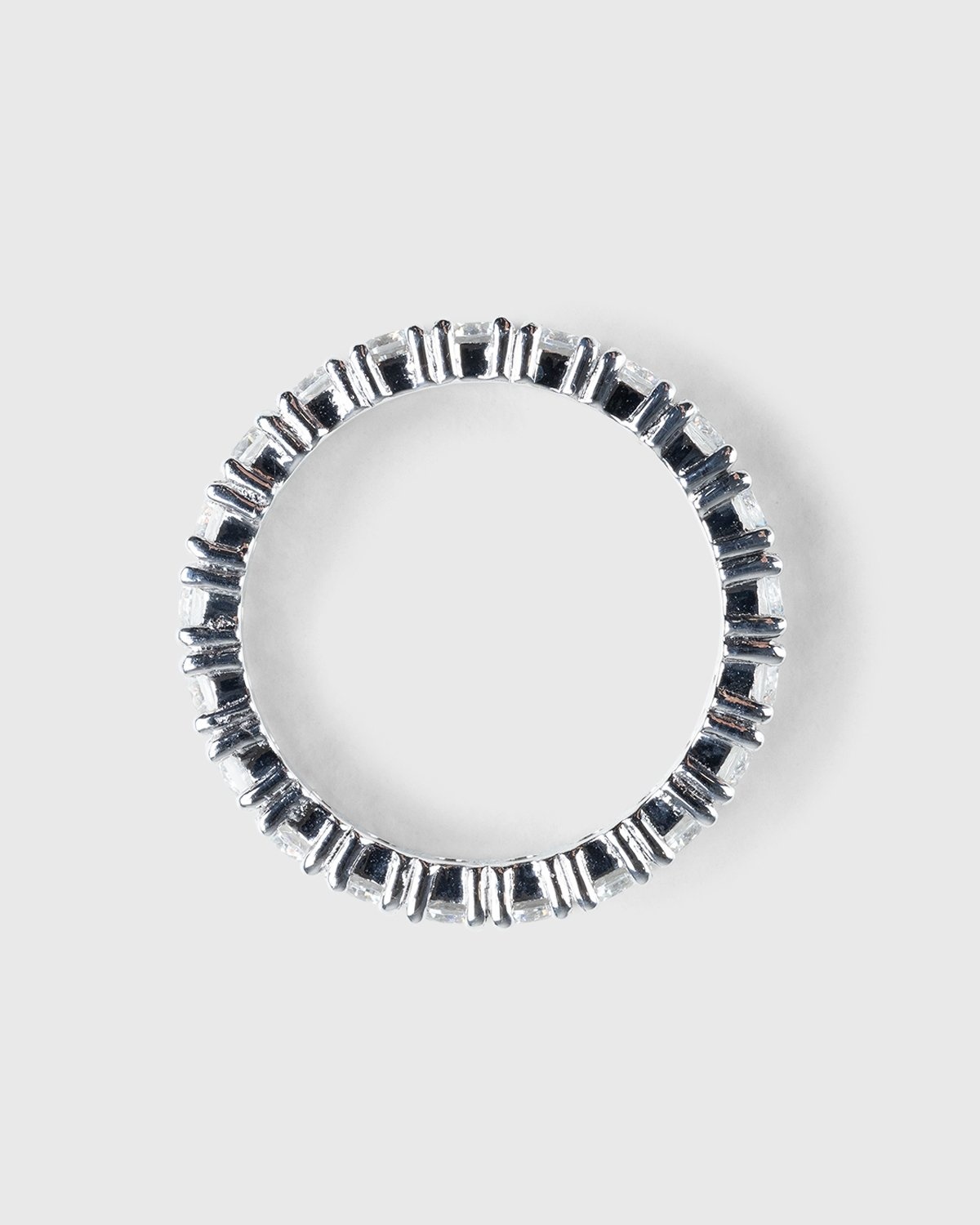 Hatton Labs – White Eternity Ring - Rings - White - Image 2
