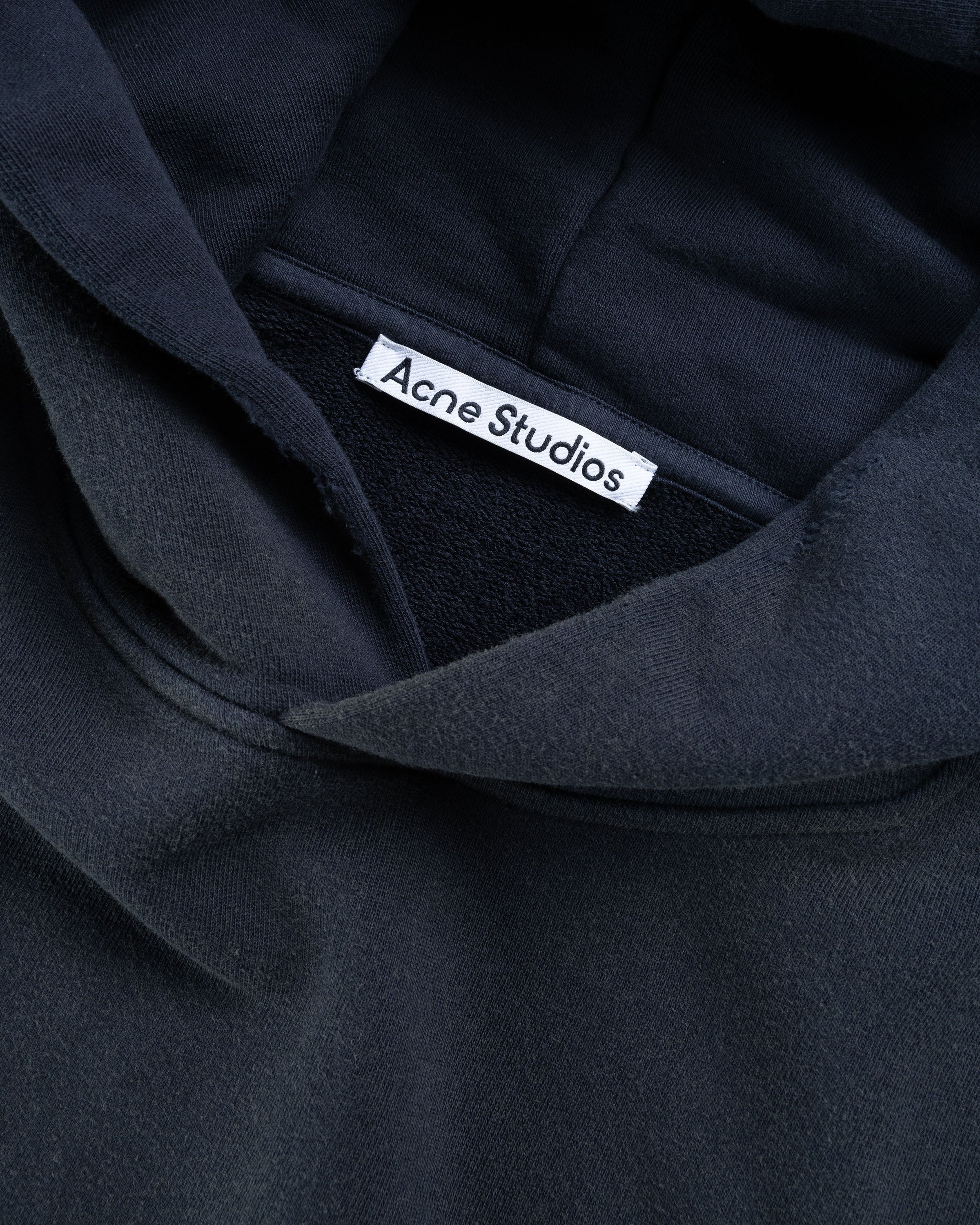 Acne Studios Logo Hoodie Black Highsnobiety Shop