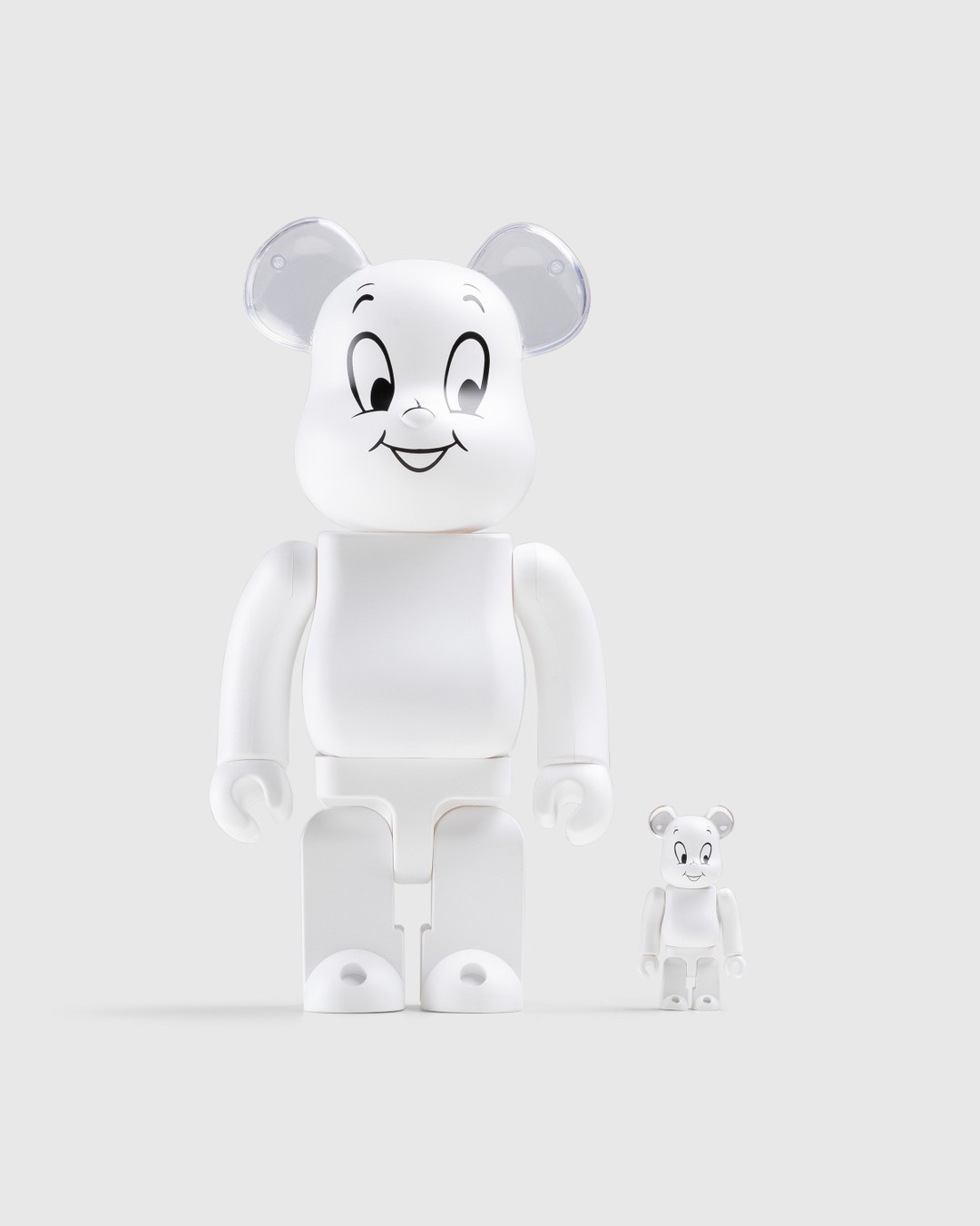 Medicom – Be@rbrick Casper 100% and 400% Set Grey - Art & Collectibles - Multi - Image 1