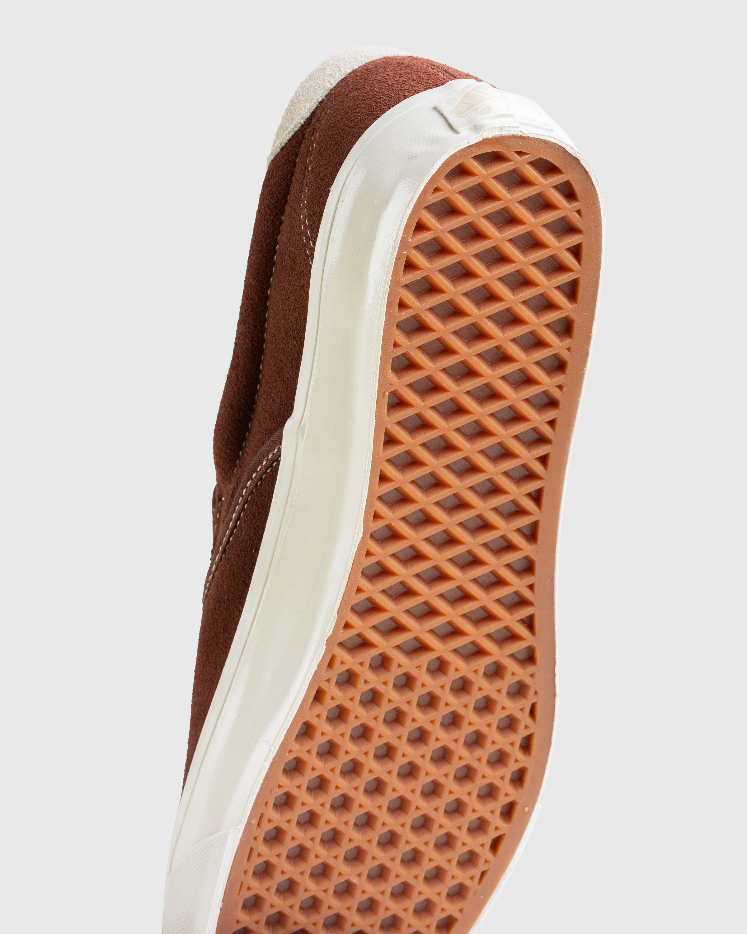 Vans – OG Slip-On 59 LX Suede Brown - Sneakers - Brown - Image 6