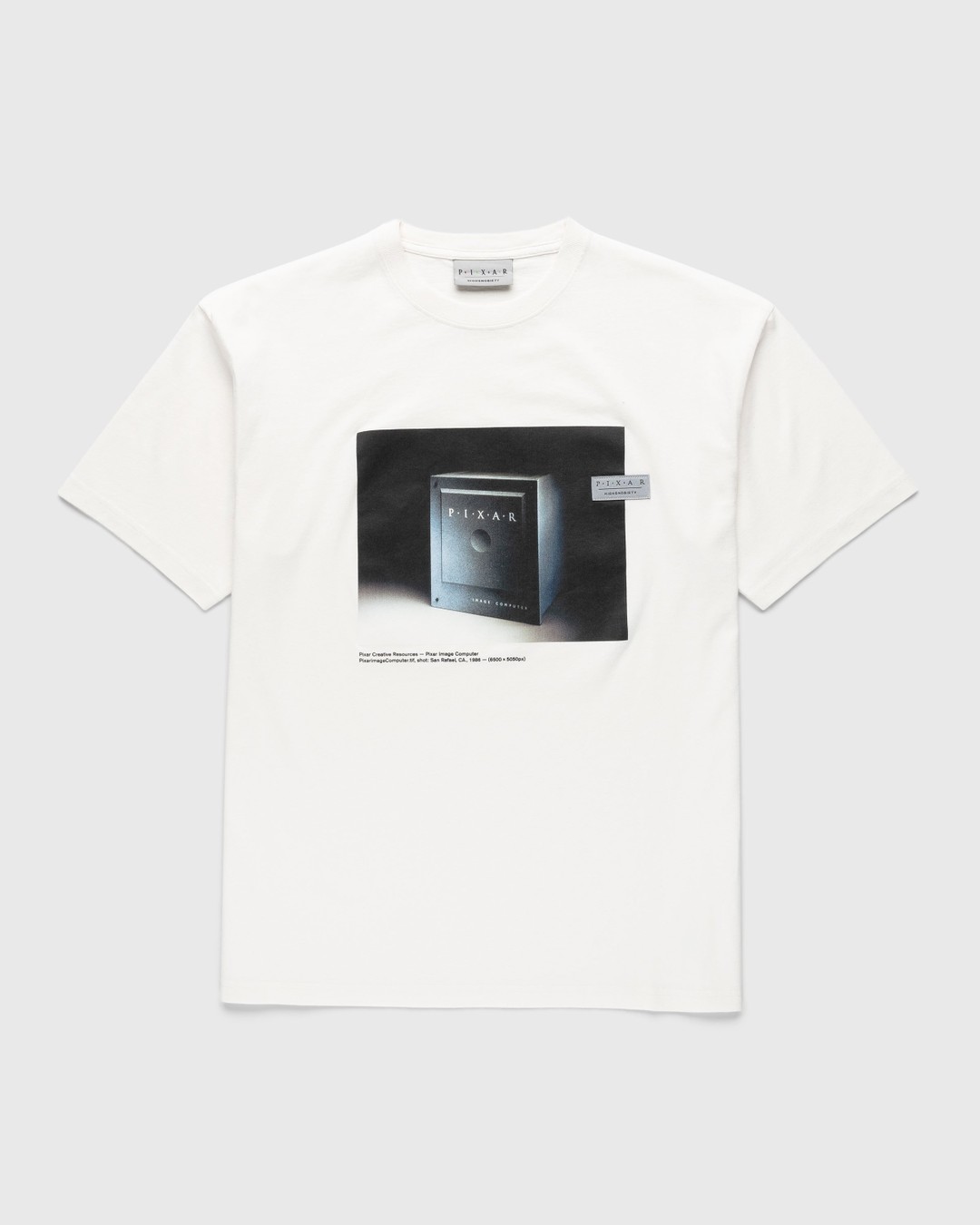 Highsnobiety x Pixar – Pixar Image Computer T-Shirt Off-White - Tops - Beige - Image 1