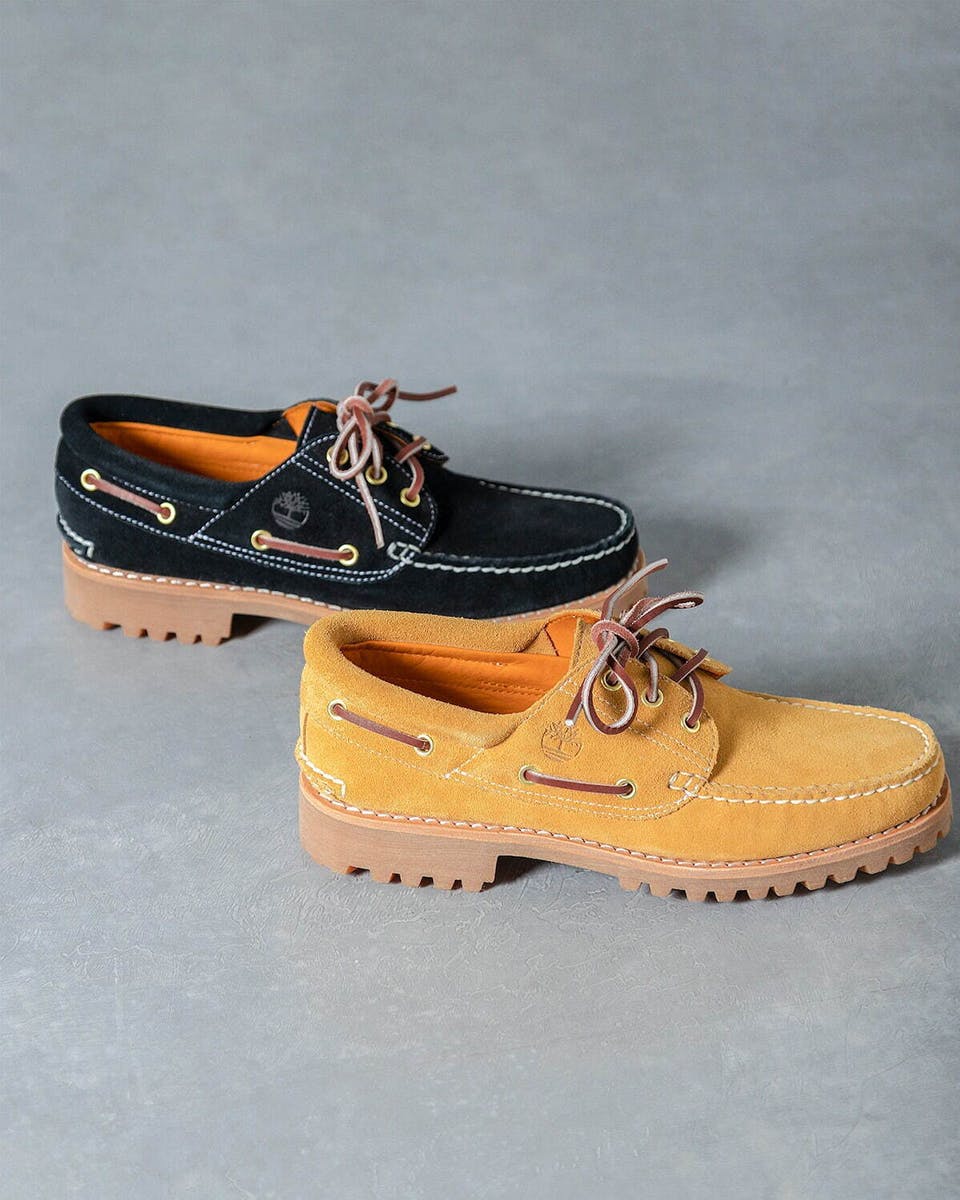 Timberland x BEAUTY & YOUTH ARROWS 3-Eye Lug Boat Shoe