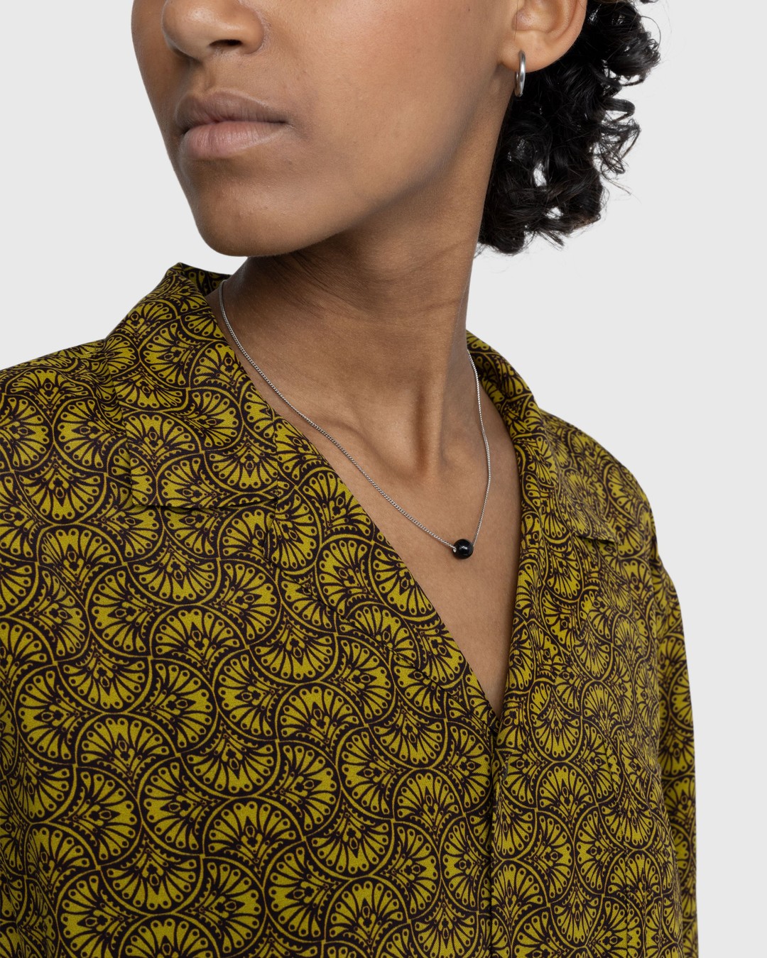 Dries van Noten – Carltone Shirt Yellow - Shirts - Yellow - Image 5