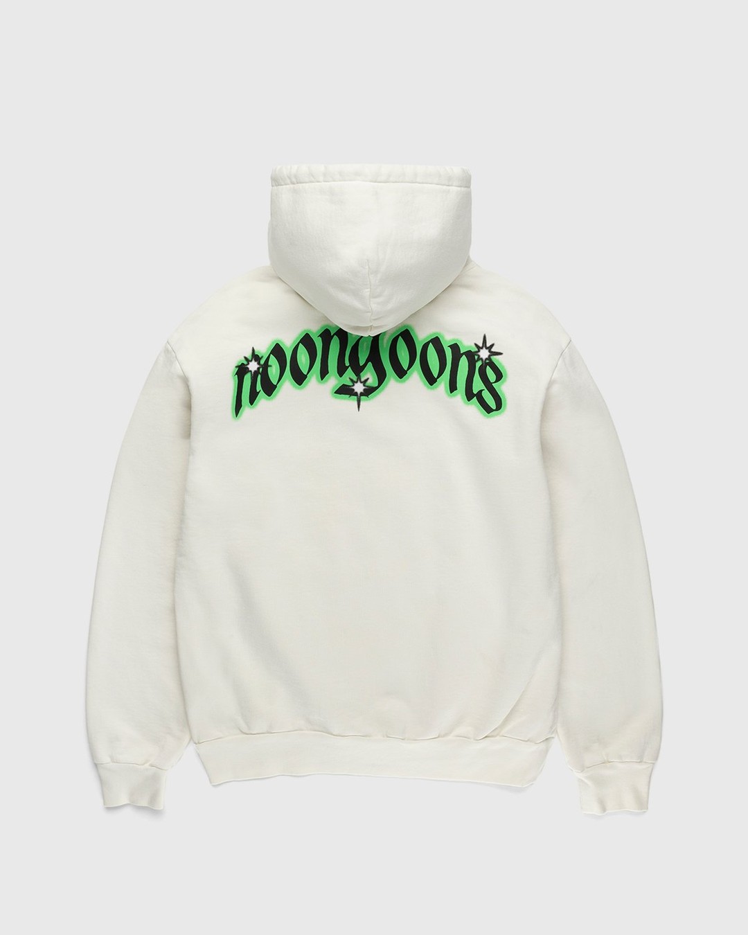 Noon Goons – Pleasures Hoodie Bone White - Sweats - White - Image 2